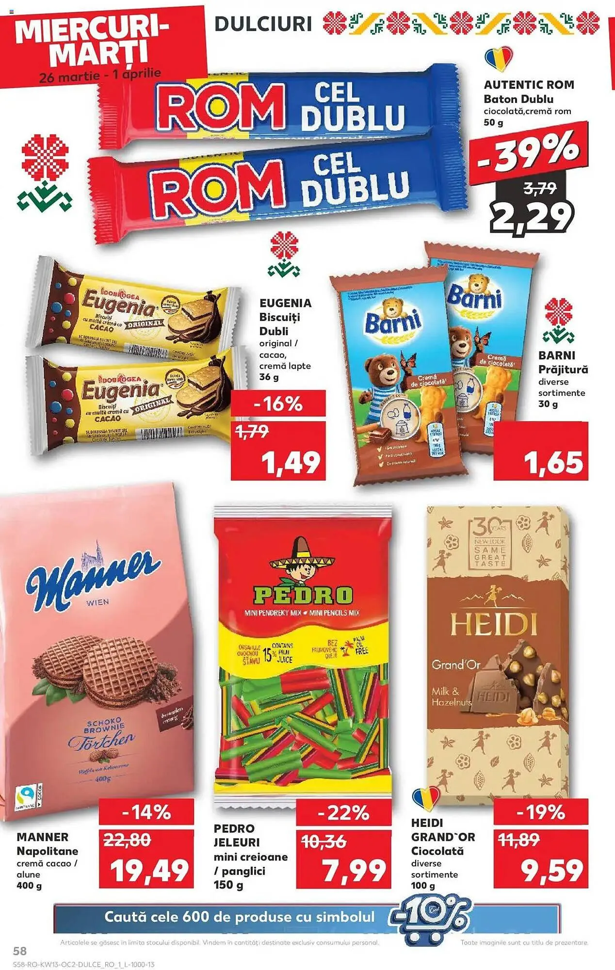 Catalog Catalog Kaufland de la 26 martie până la 1 aprilie 2025 - Revista Pagina 58