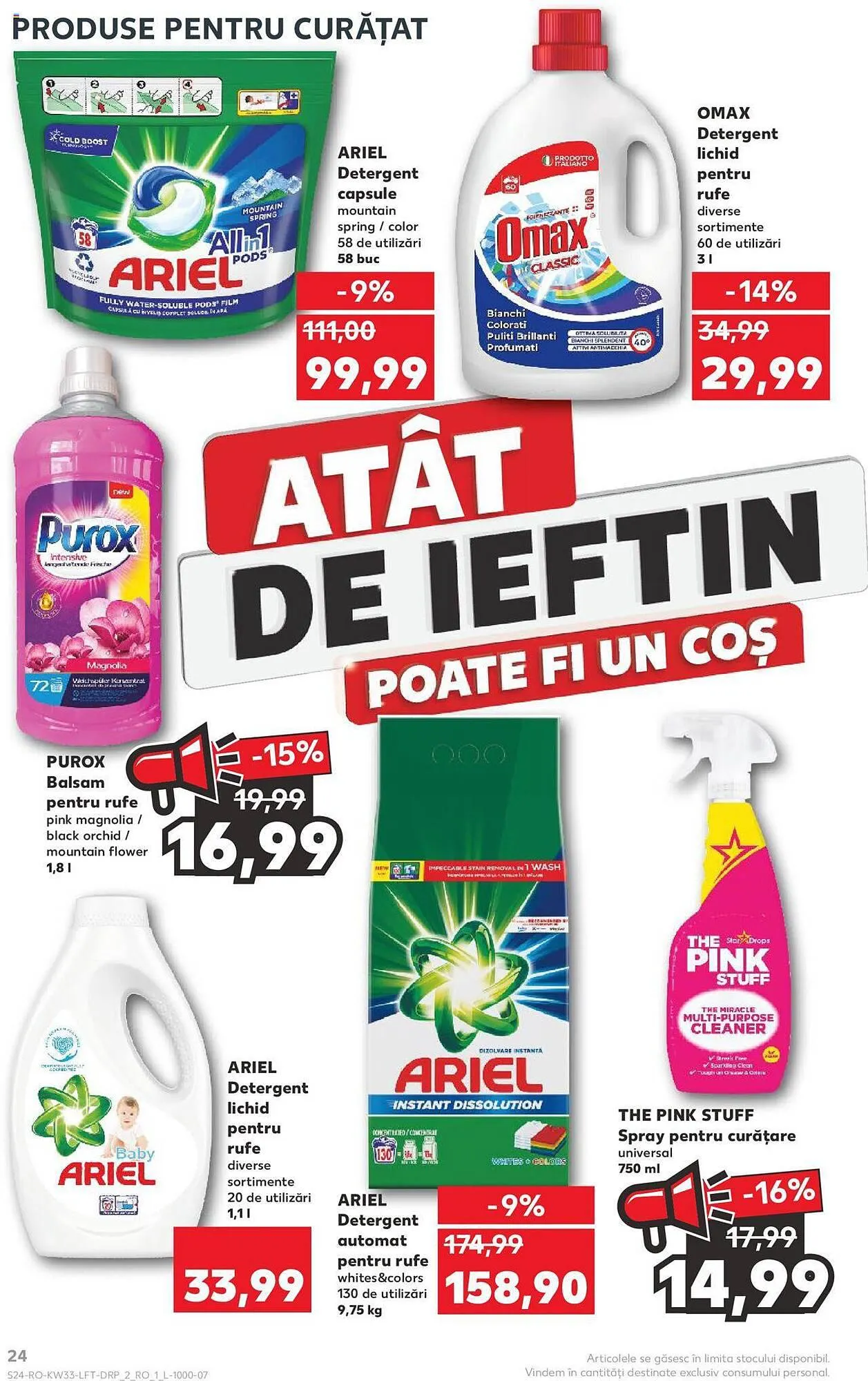 Catalog Kaufland catalog de la 16 august până la 22 august 2023 - Revista Pagina 24