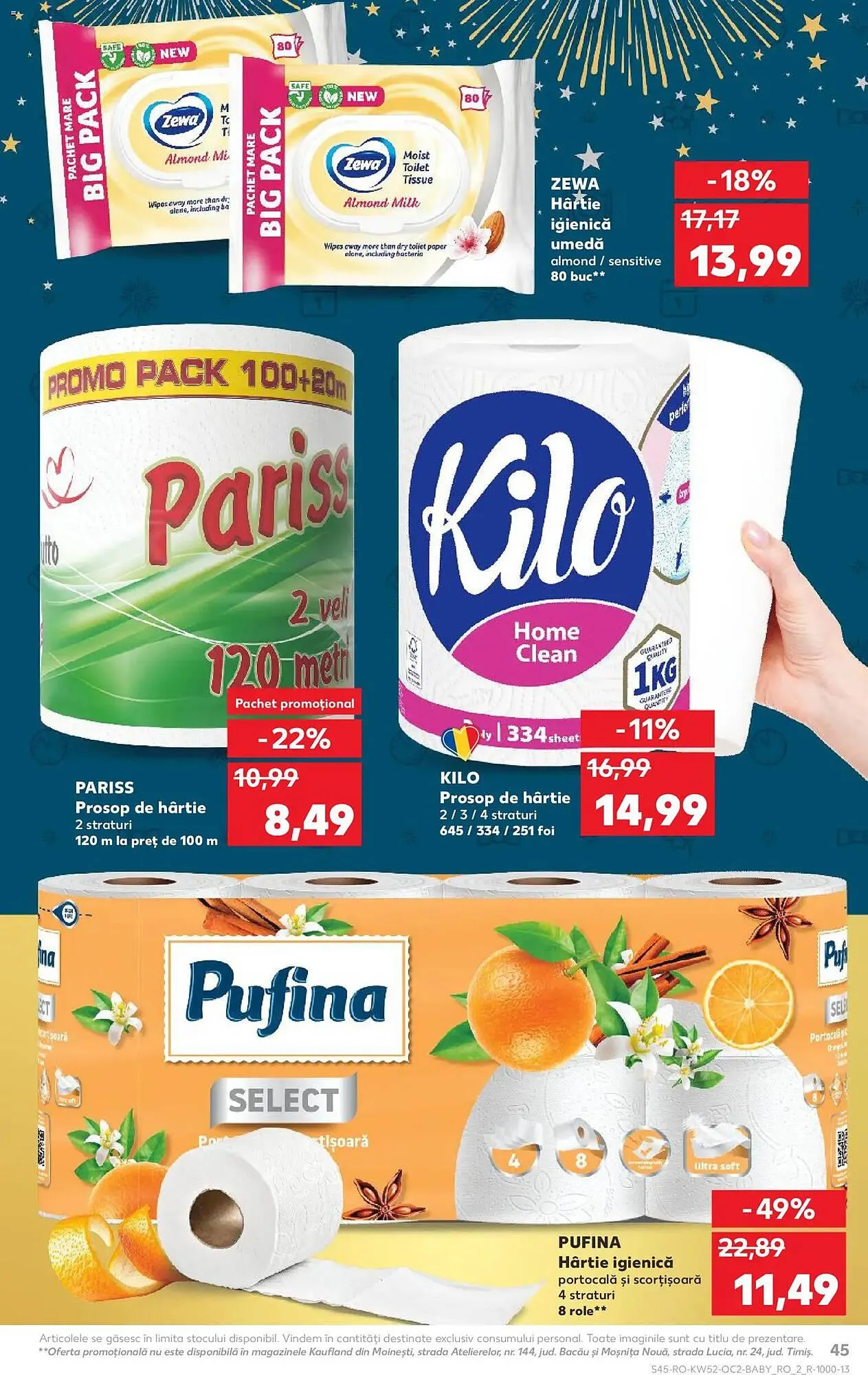 Catalog Catalog Kaufland de la 24 decembrie până la 30 decembrie 2025 - Revista Pagina 45