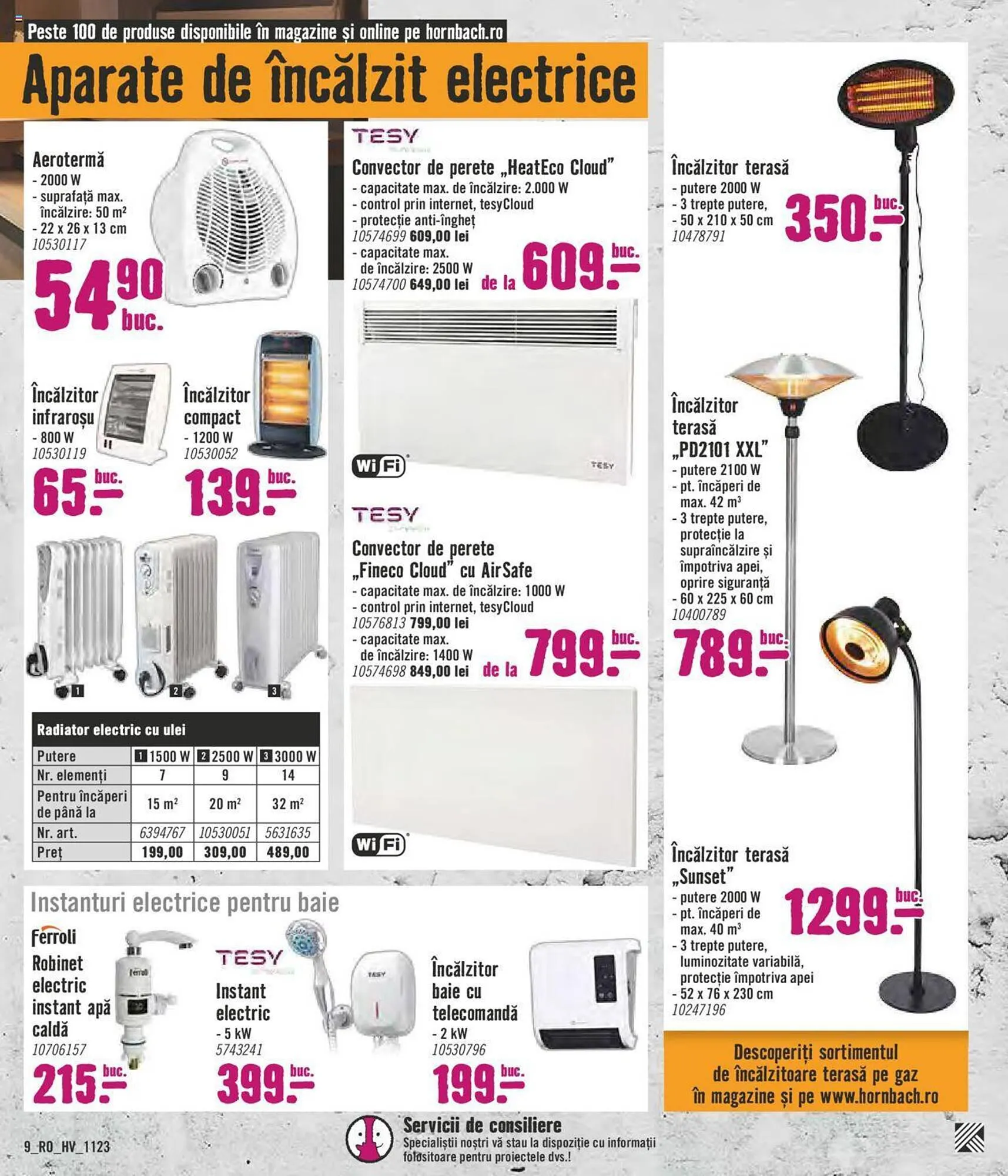 Catalog Hornbach catalog de la 6 noiembrie până la 3 decembrie 2023 - Revista Pagina 9