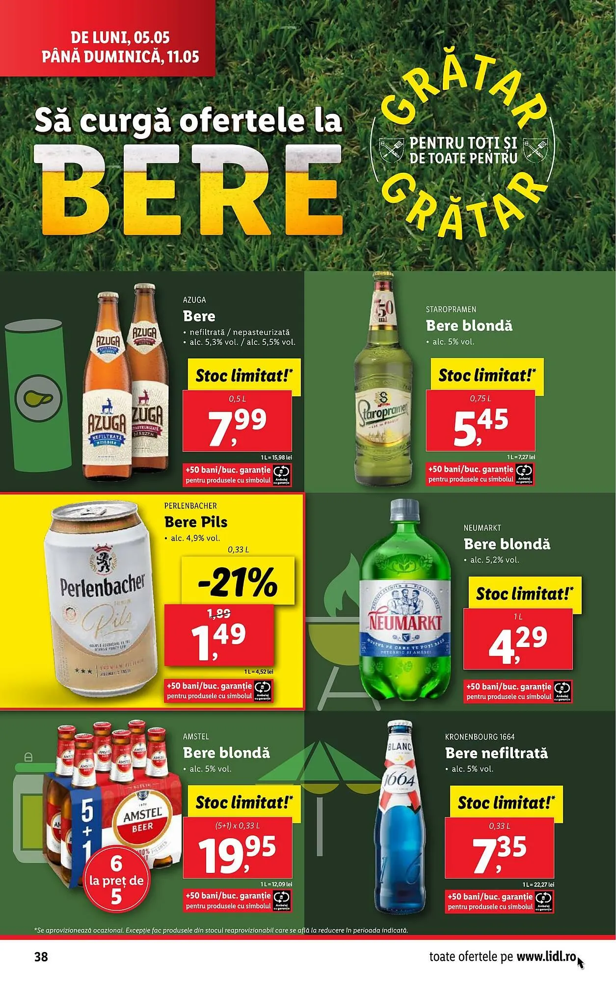 Catalog Catalog Lidl de la 5 mai până la 11 mai 2025 - Revista Pagina 38