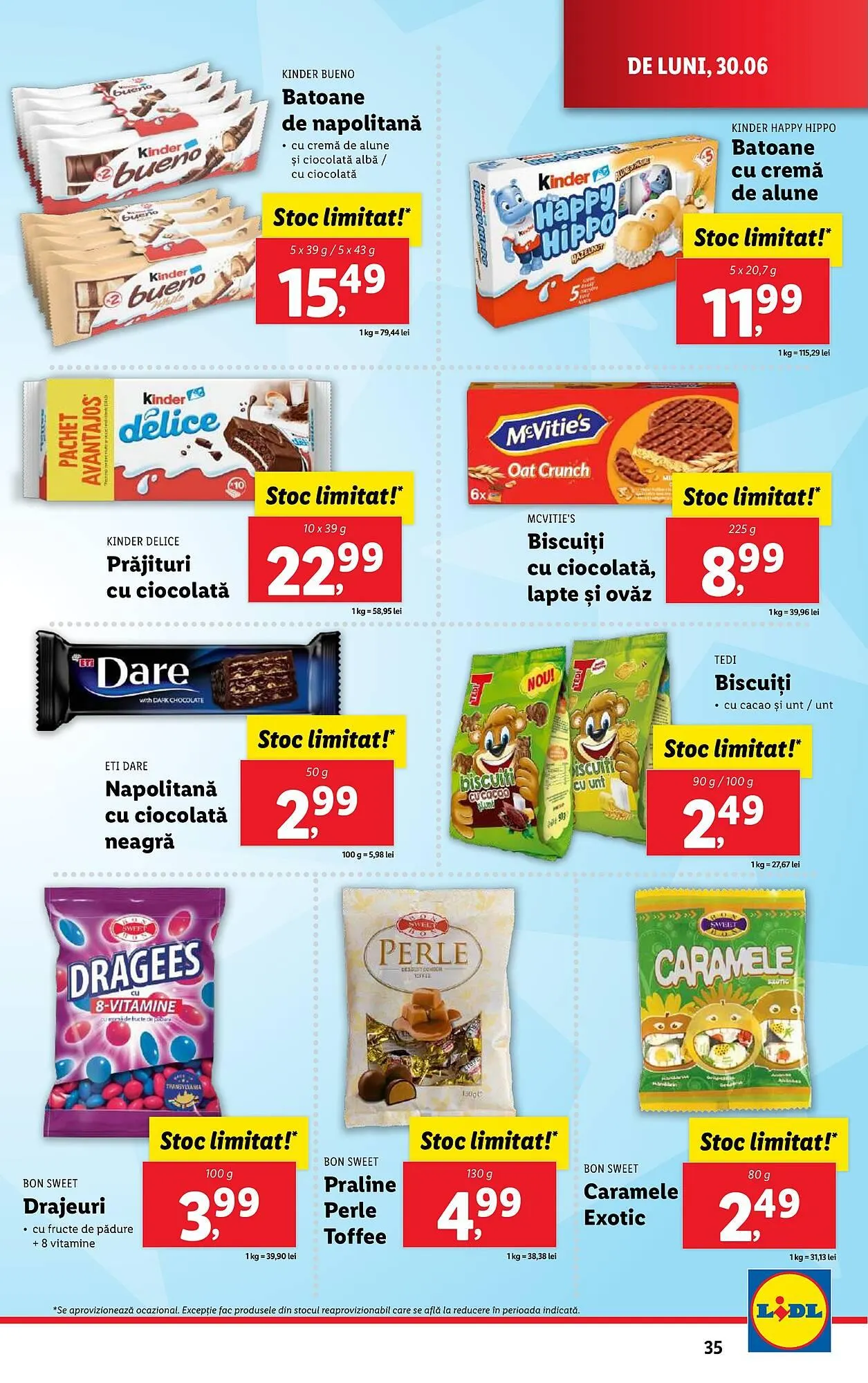Catalog Catalog Lidl de la 30 iunie până la 6 iulie 2025 - Revista Pagina 35