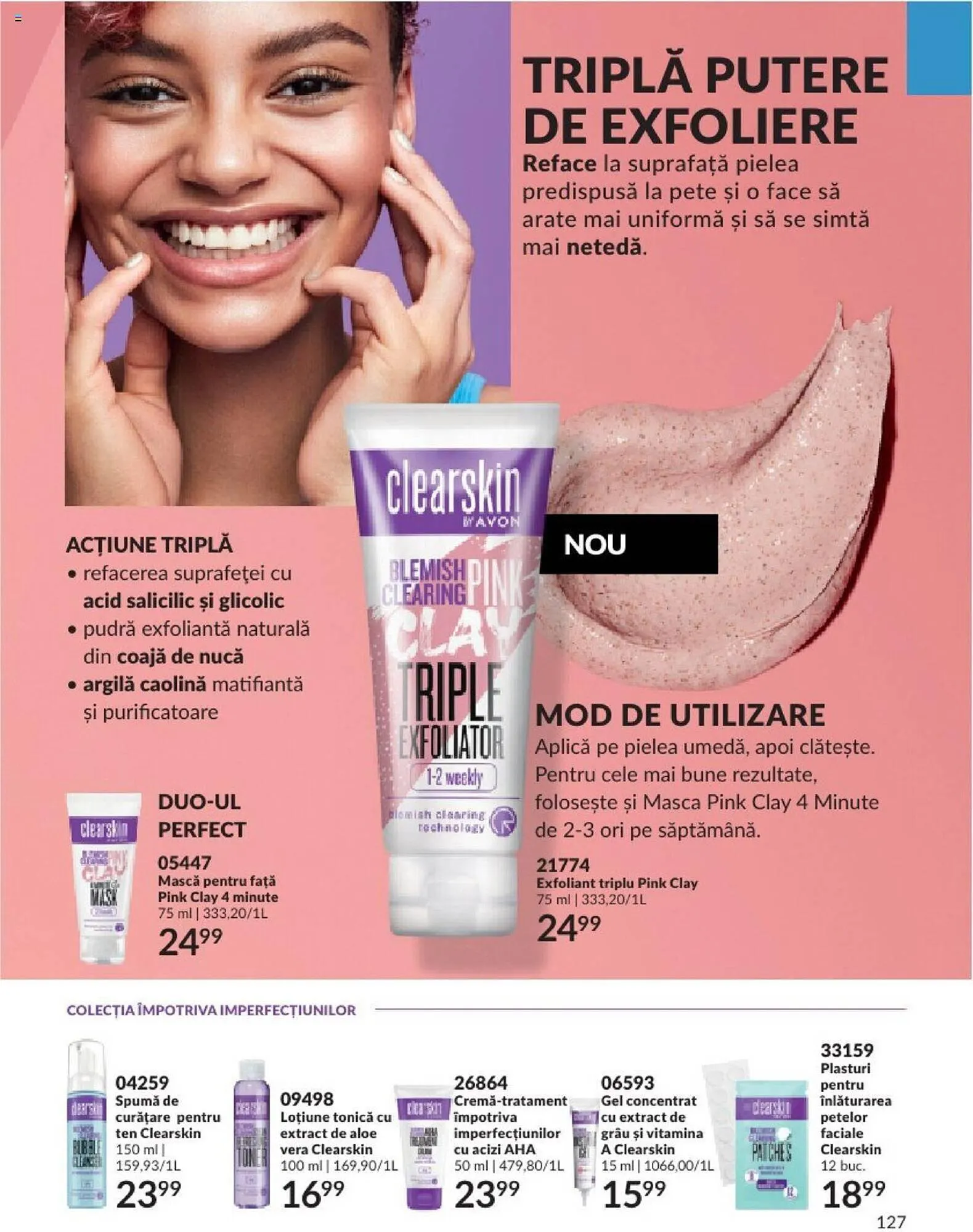 Catalog Avon catalog de la 1 octombrie până la 31 octombrie 2023 - Revista Pagina 129