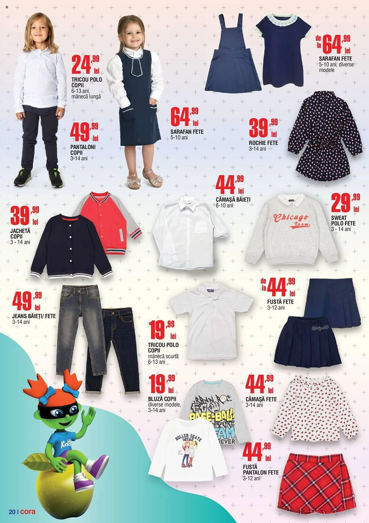 Catalog Cora catalog de la 16 august până la 18 septembrie 2023 - Revista Pagina 20