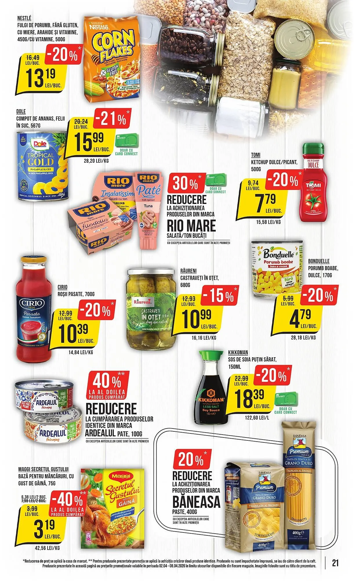 Catalog Catalog Mega Image de la 2 aprilie până la 8 aprilie 2026 - Revista Pagina 21