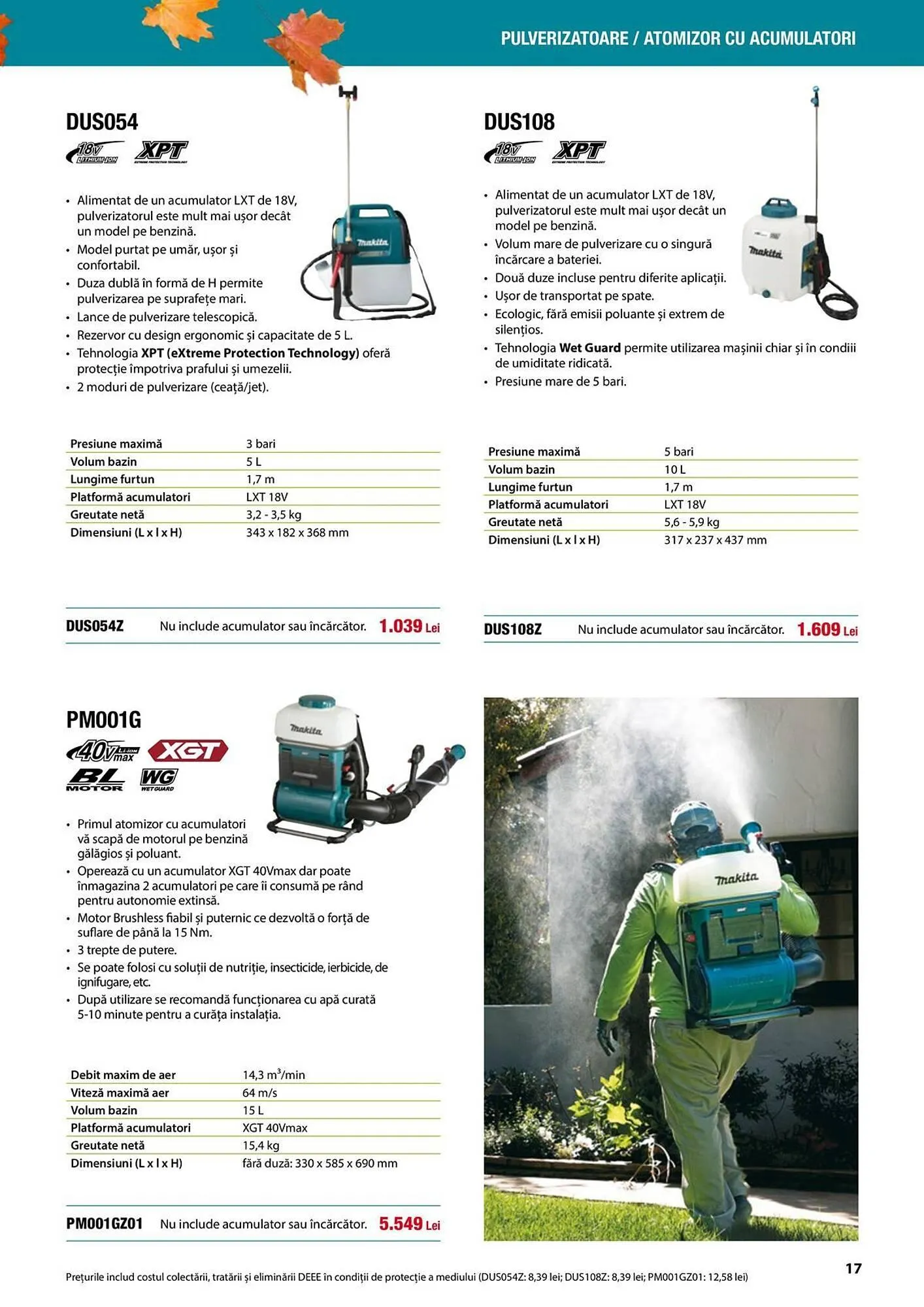 Catalog Catalog Makita de la 12 septembrie până la 24 decembrie 2025 - Revista Pagina 17