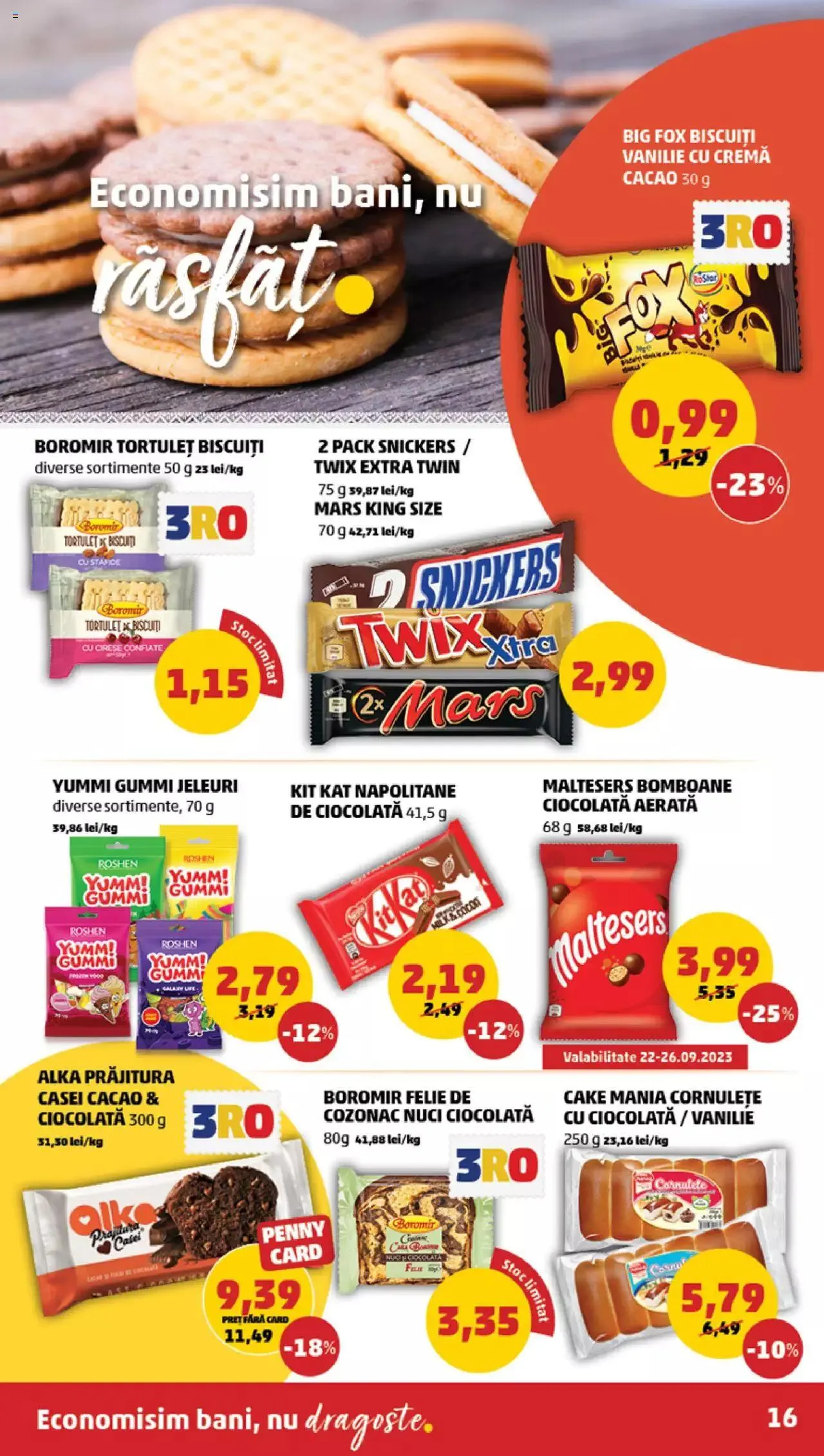 Catalog Catalog PENNY de la 20 septembrie până la 26 septembrie 2023 - Revista Pagina 16