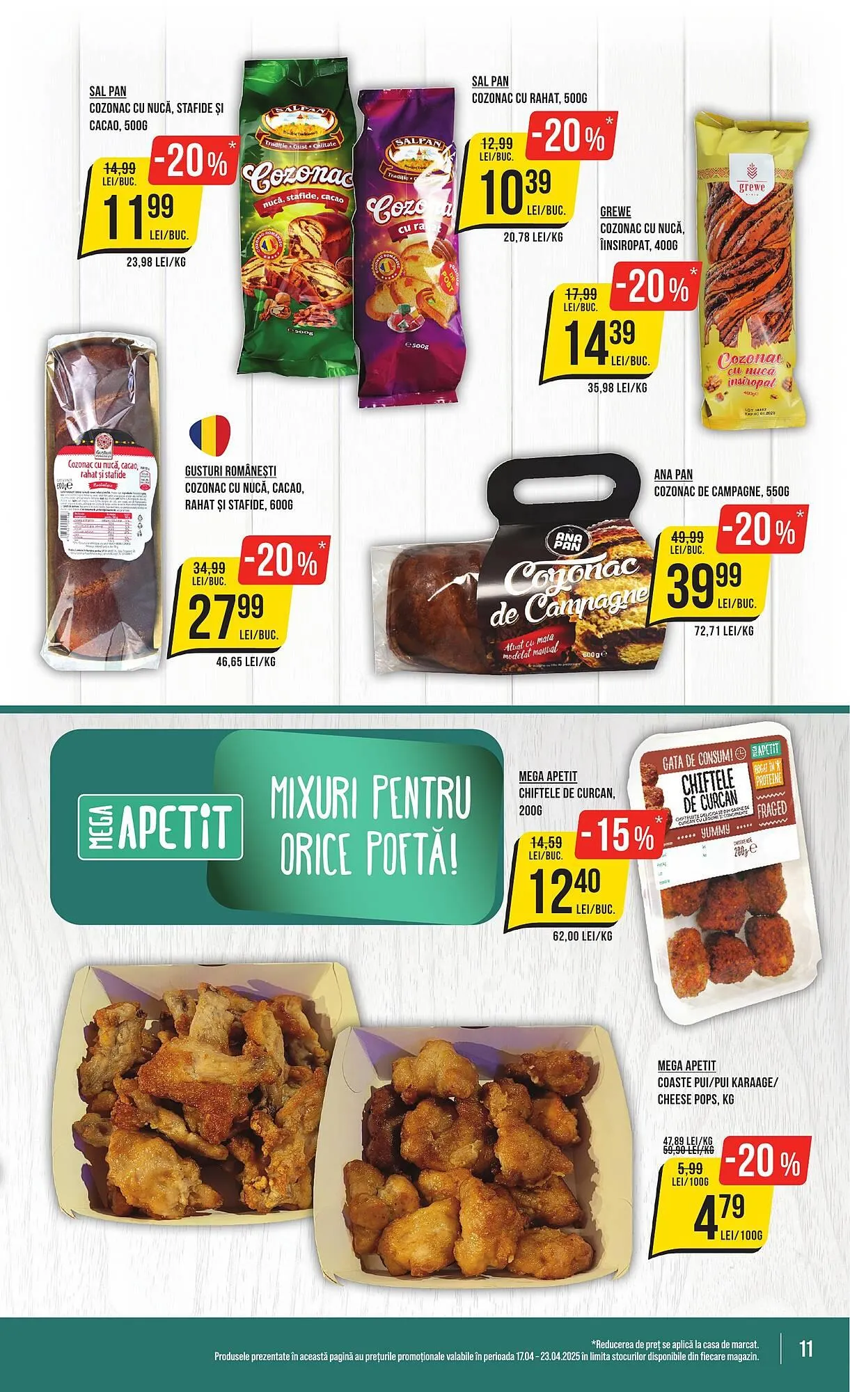 Catalog Catalog Mega Image de la 17 aprilie până la 23 aprilie 2025 - Revista Pagina 11