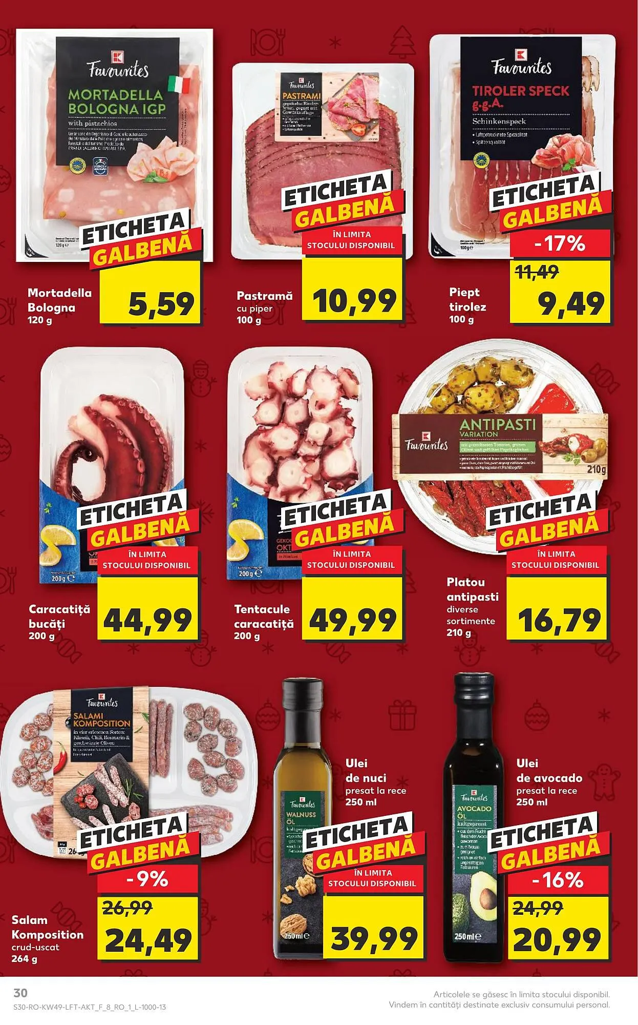 Catalog Kaufland catalog de la 6 decembrie până la 12 decembrie 2023 - Revista Pagina 30