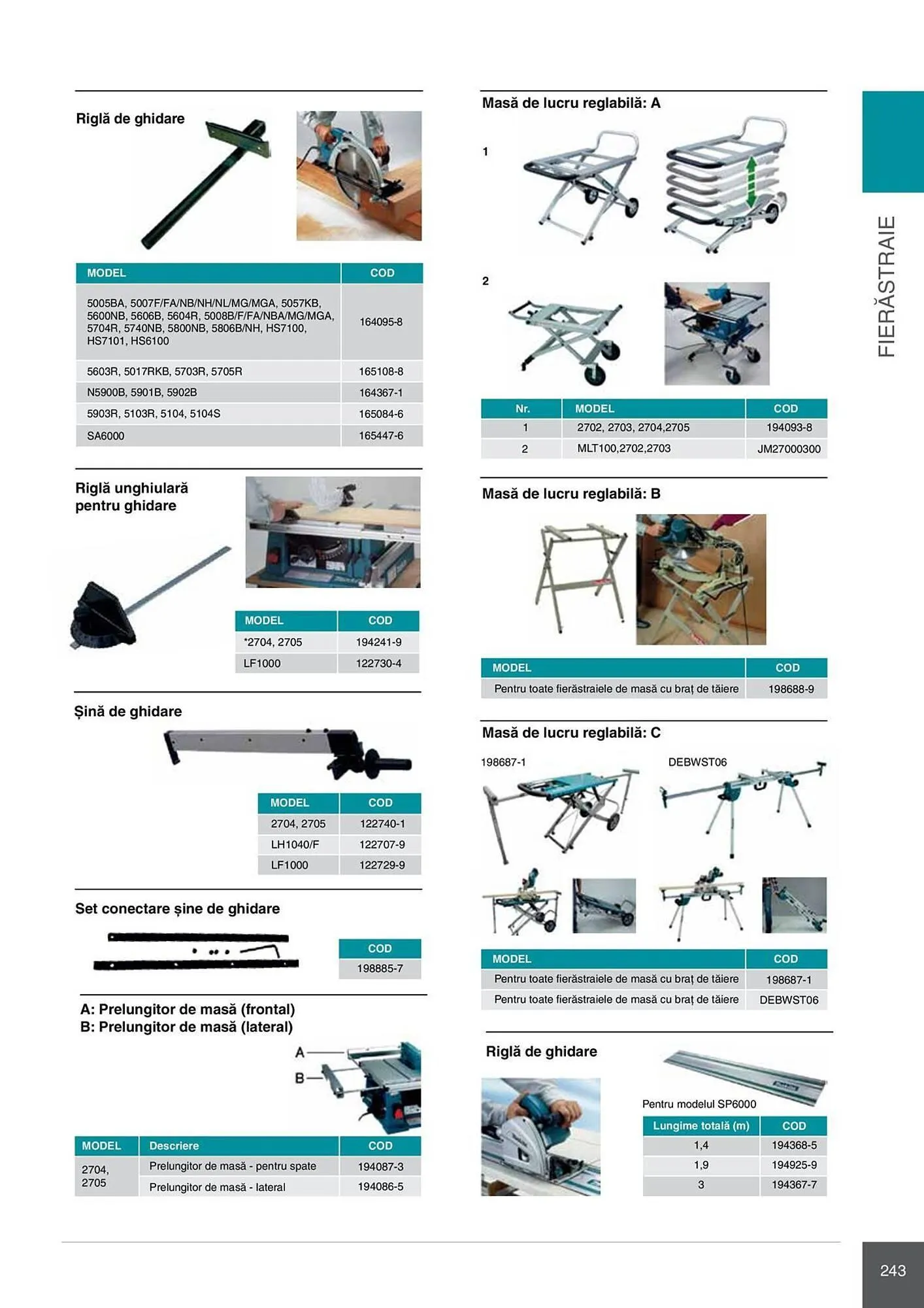 Catalog Catalog Makita de la 28 aprilie până la 31 decembrie 2026 - Revista Pagina 243