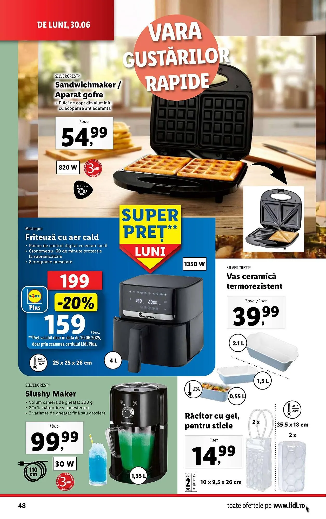 Catalog Catalog Lidl de la 30 iunie până la 6 iulie 2025 - Revista Pagina 48