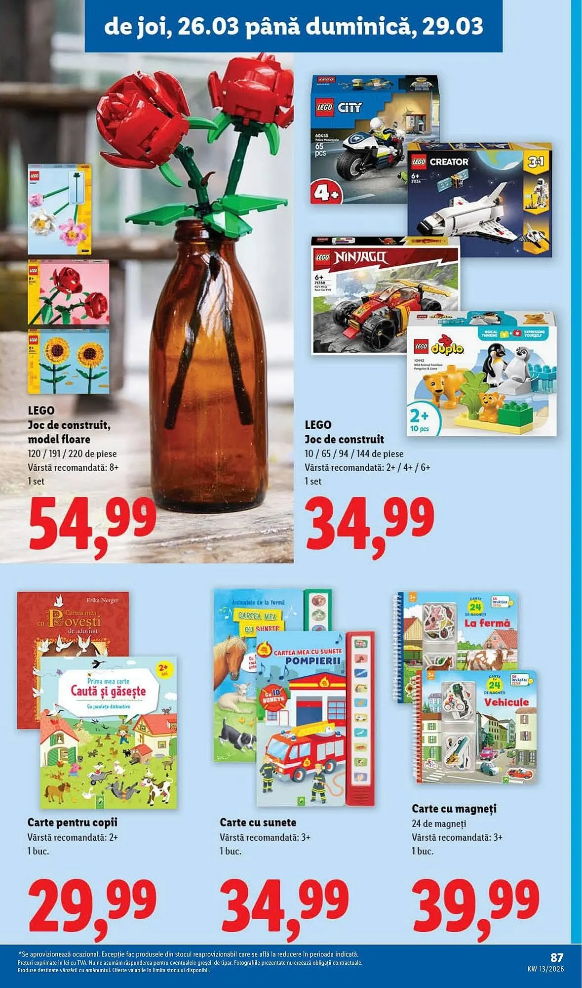 Catalog Catalog Lidl de la 23 martie până la 29 martie 2026 - Revista Pagina 87