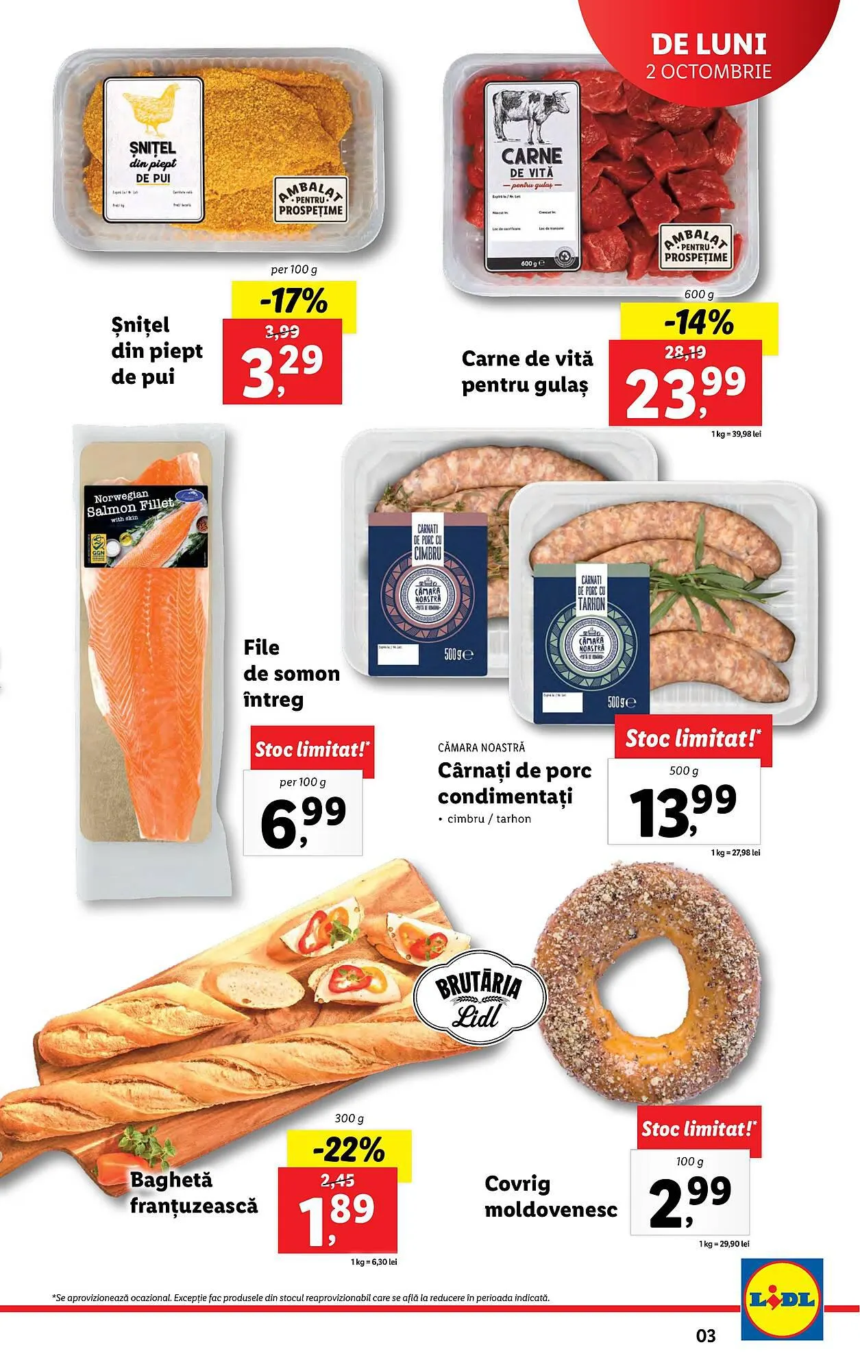 Catalog Lidl catalog de la 2 octombrie până la 8 octombrie 2023 - Revista Pagina 3