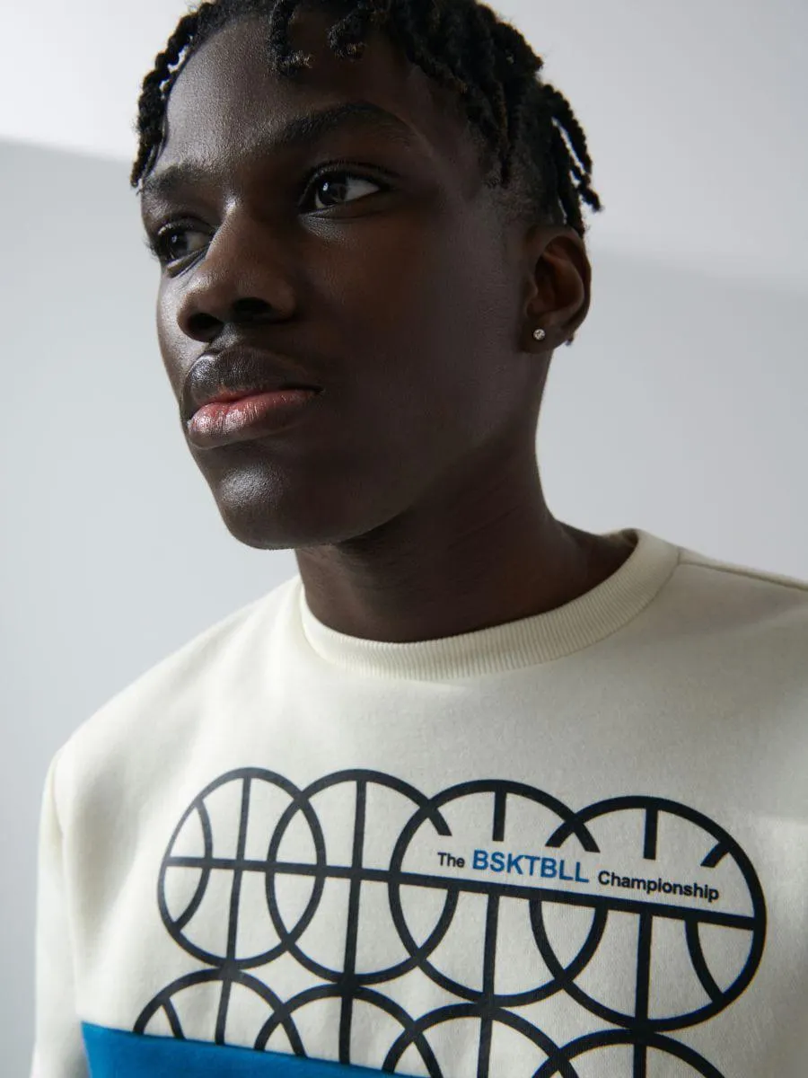 Bluză sport cu imprimeu