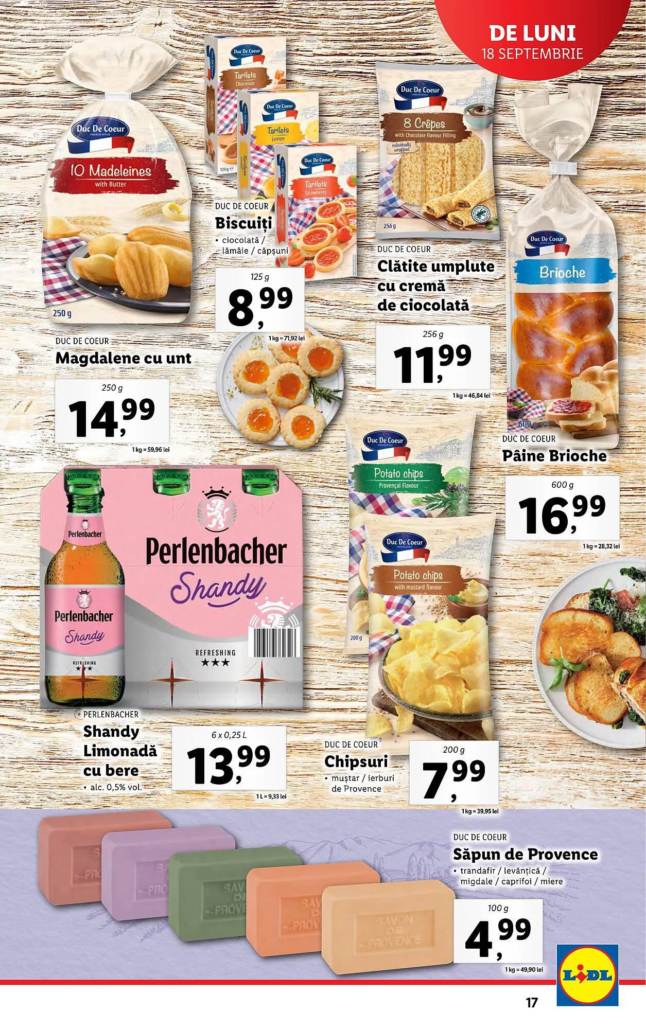 Catalog Lidl catalog de la 18 septembrie până la 24 septembrie 2023 - Revista Pagina 17