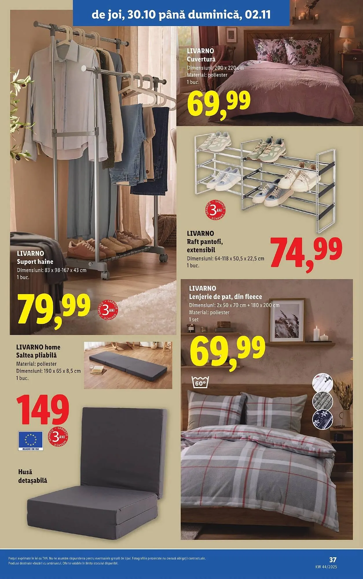 Catalog Catalog Lidl de la 27 octombrie până la 2 noiembrie 2025 - Revista Pagina 37