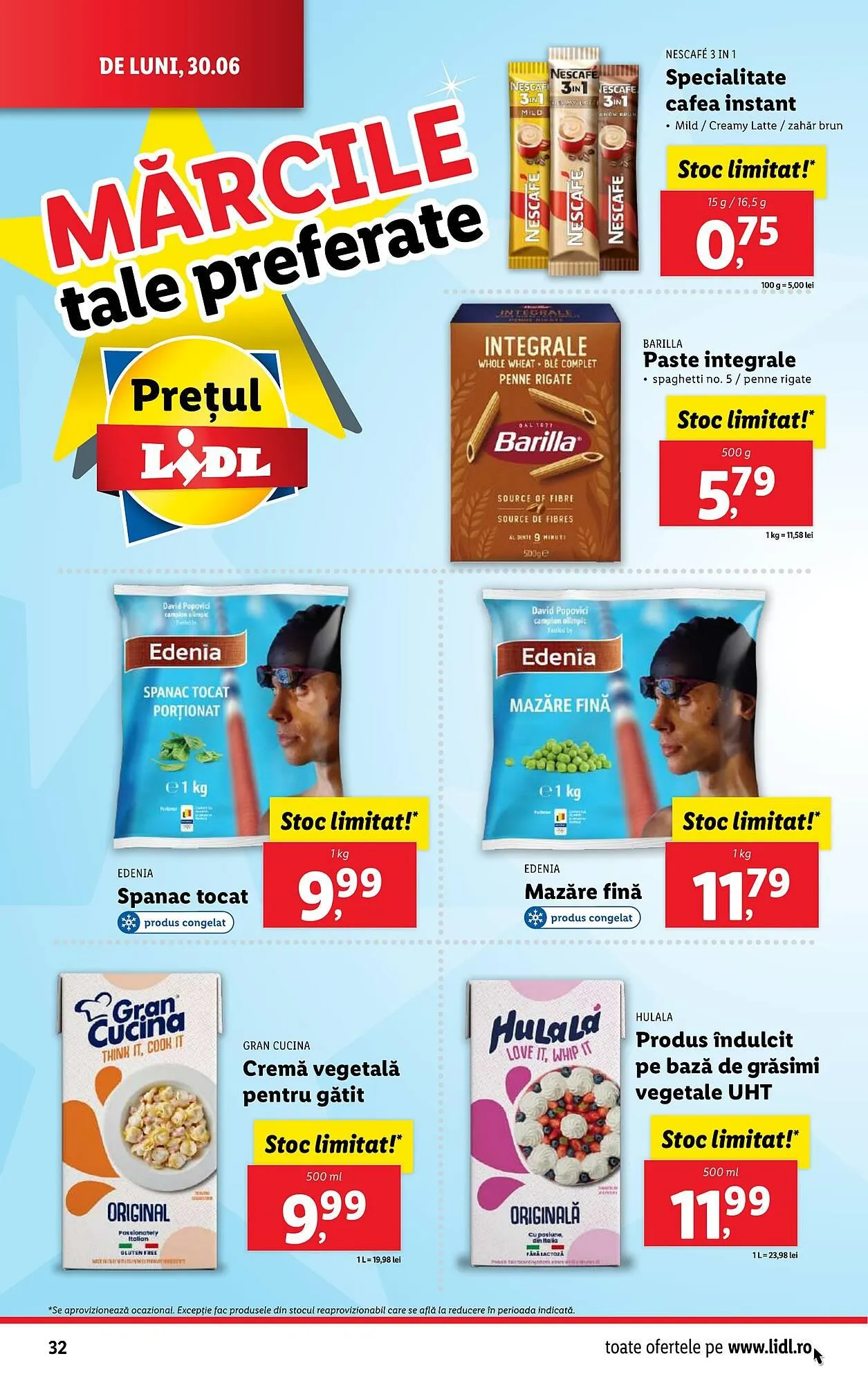 Catalog Catalog Lidl de la 30 iunie până la 6 iulie 2025 - Revista Pagina 32