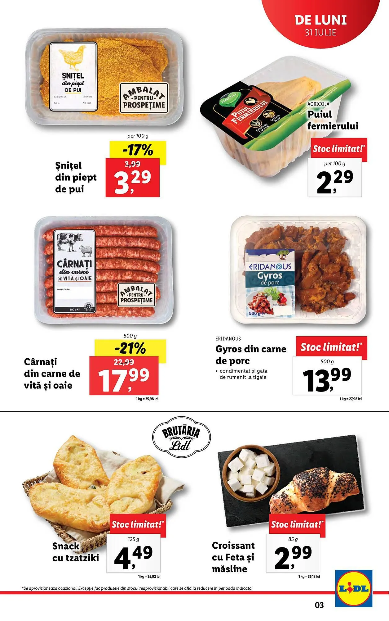 Catalog Lidl catalog de la 31 iulie până la 6 august 2023 - Revista Pagina 3