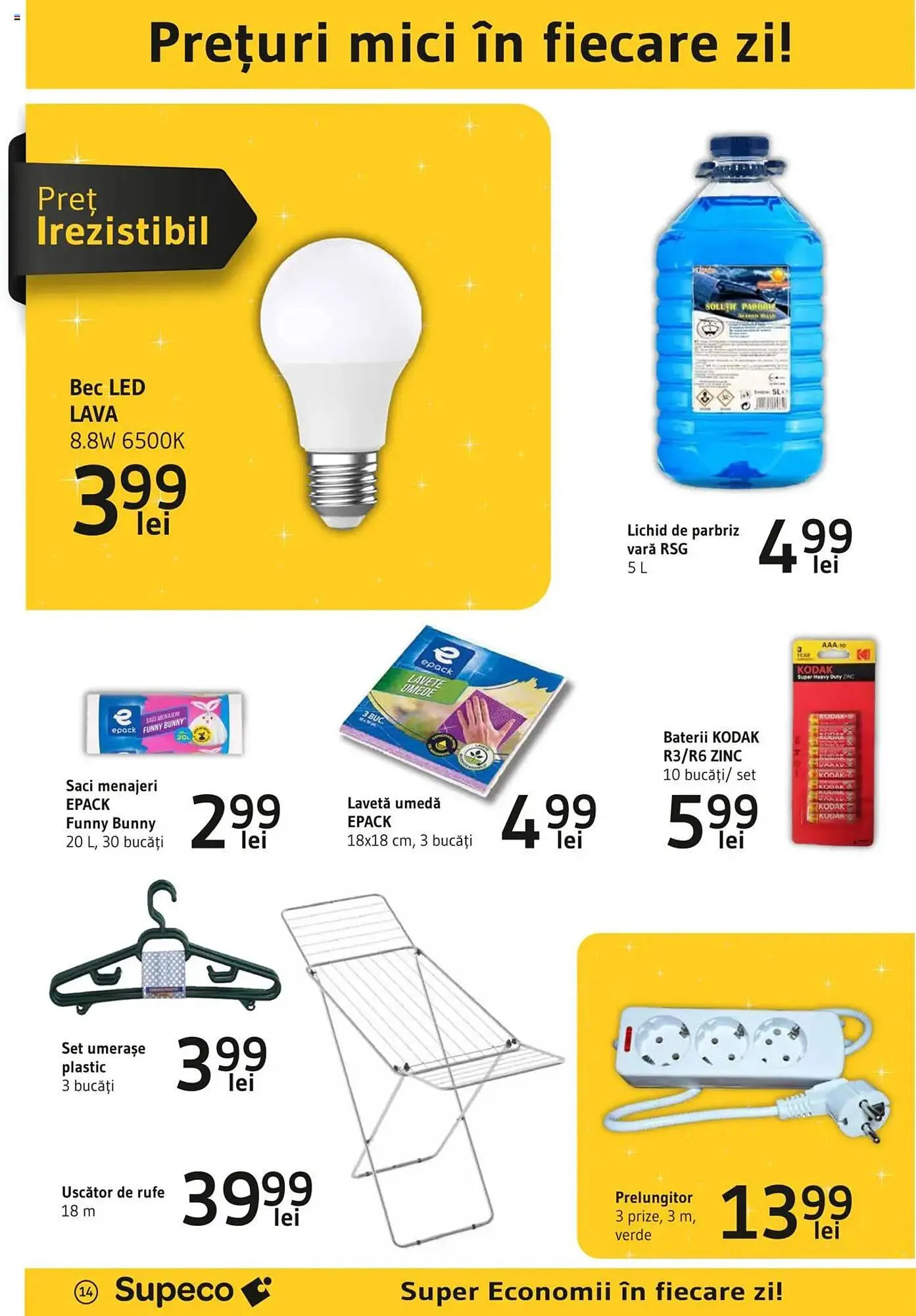 Catalog Catalog Supeco de la 6 martie până la 19 martie 2025 - Revista Pagina 14