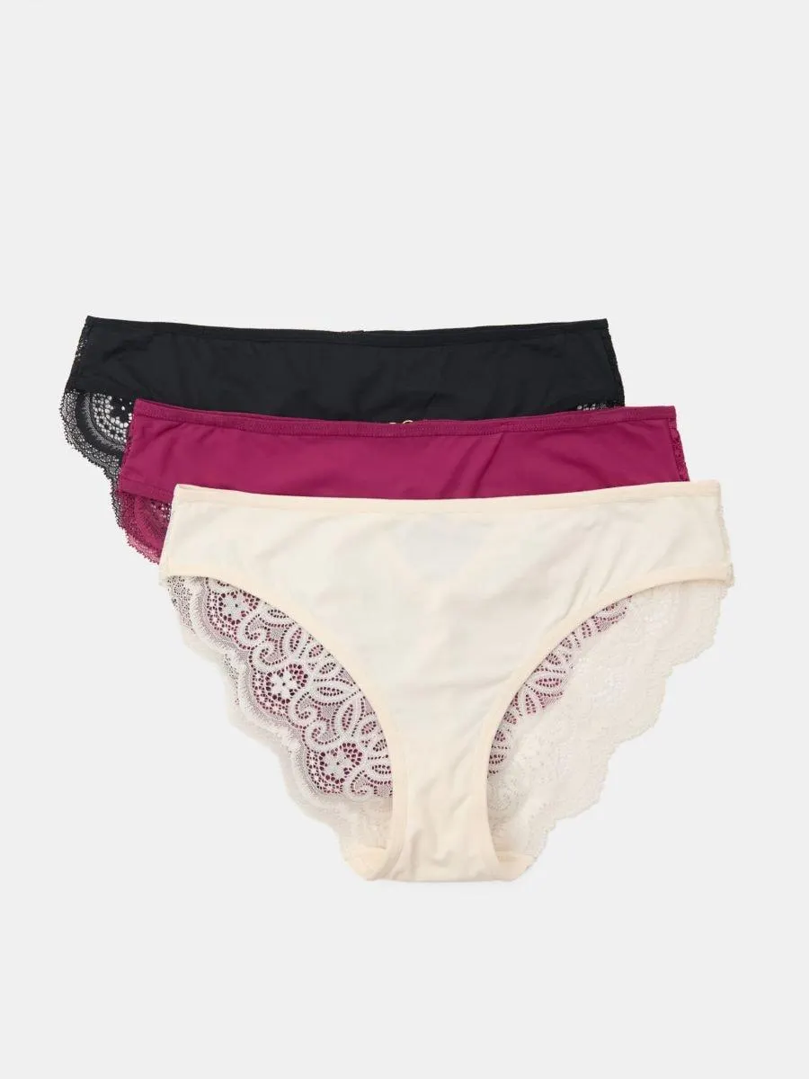 Set de 3 perechi de chiloți