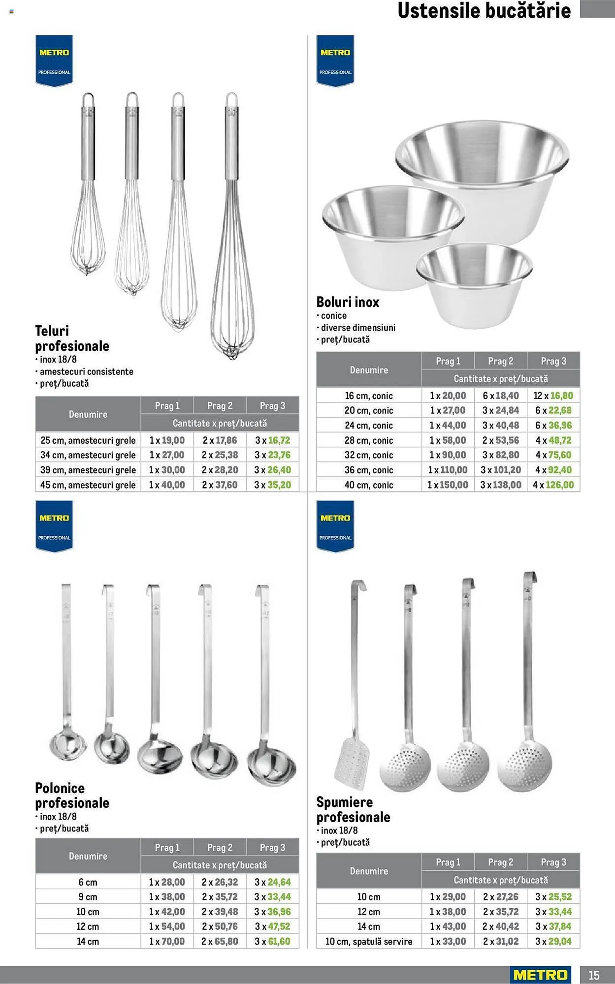 Catalog Metro catalog de la 3 iulie până la 2 octombrie 2023 - Revista Pagina 15