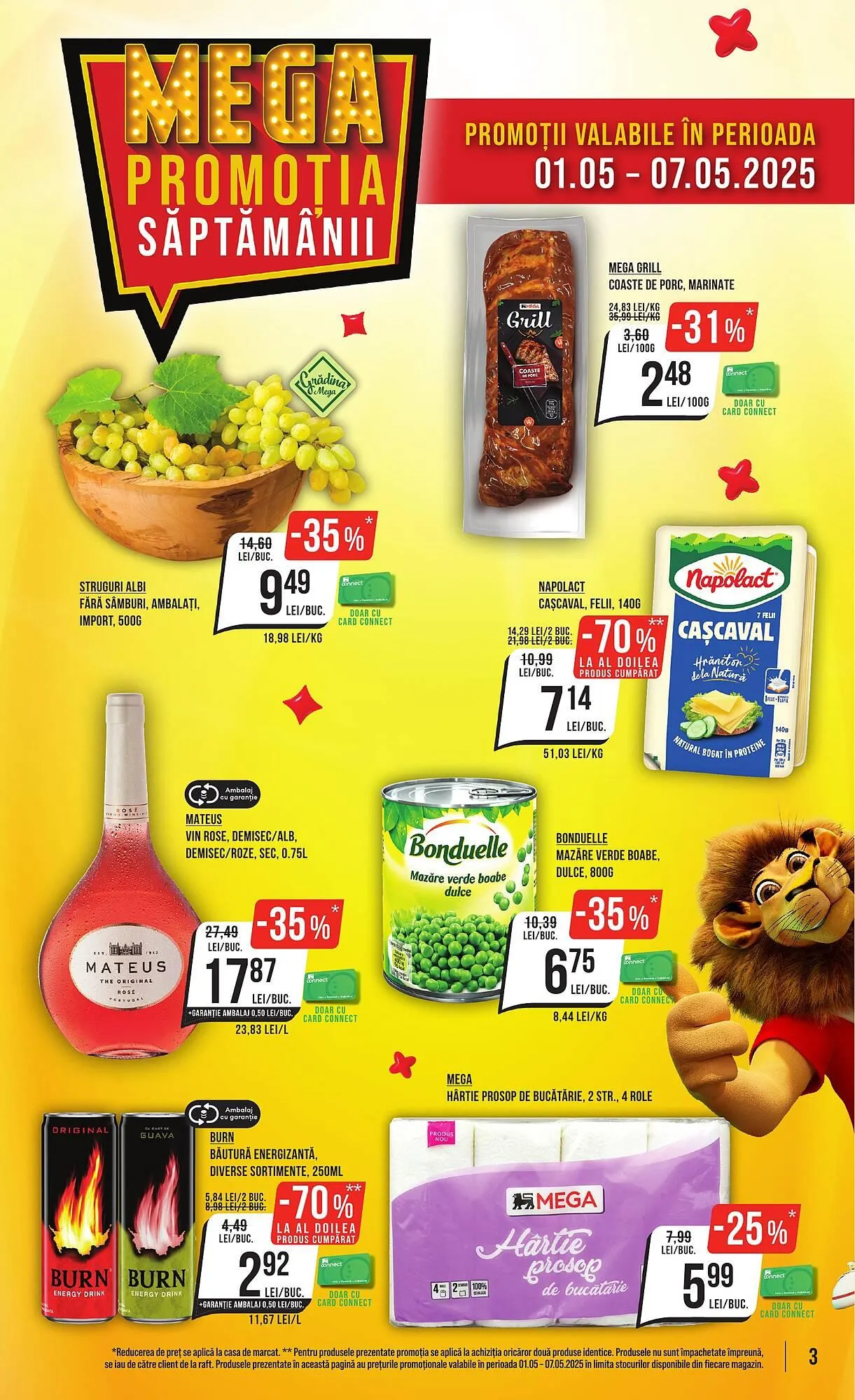 Catalog Catalog Mega Image de la 1 mai până la 7 mai 2025 - Revista Pagina 3