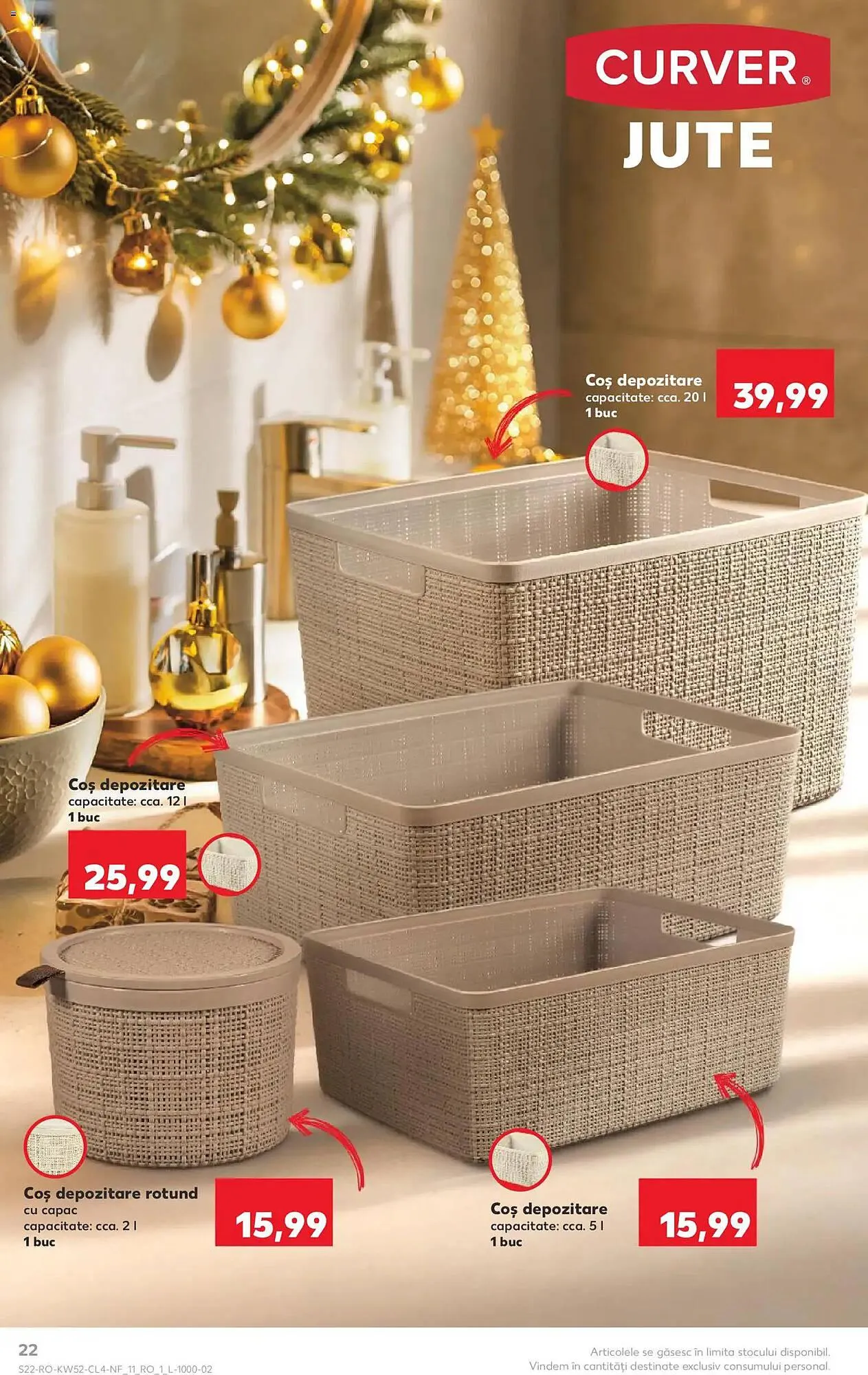 Catalog Catalog Kaufland de la 24 decembrie până la 30 decembrie 2025 - Revista Pagina 22