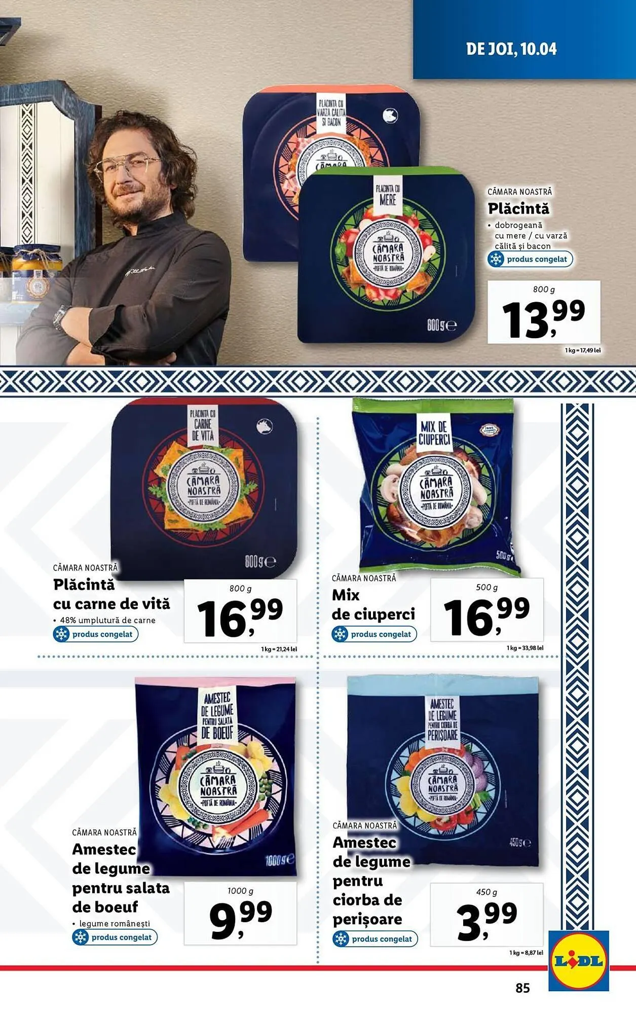 Catalog Catalog Lidl de la 7 aprilie până la 13 aprilie 2025 - Revista Pagina 85