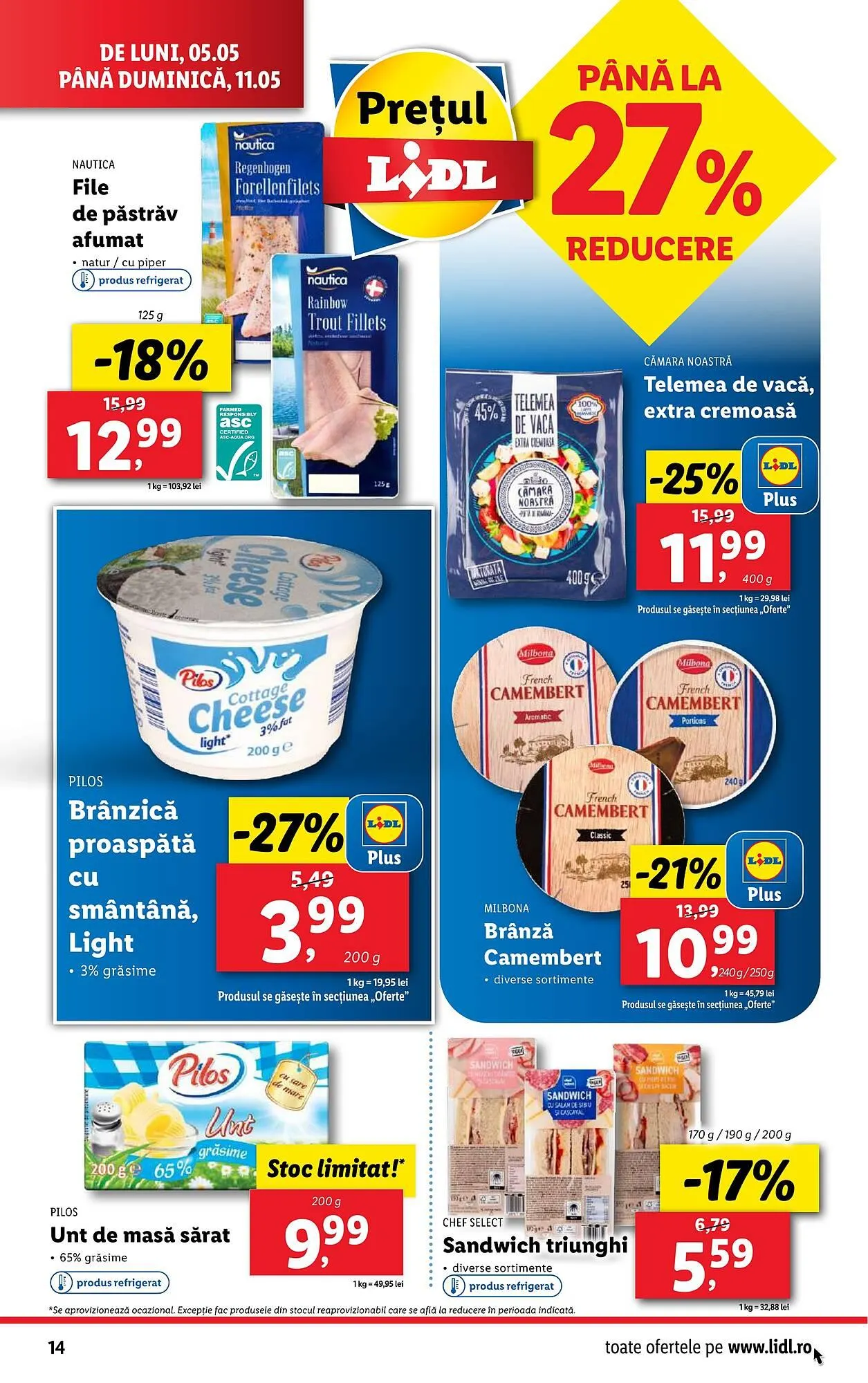 Catalog Catalog Lidl de la 5 mai până la 11 mai 2025 - Revista Pagina 14