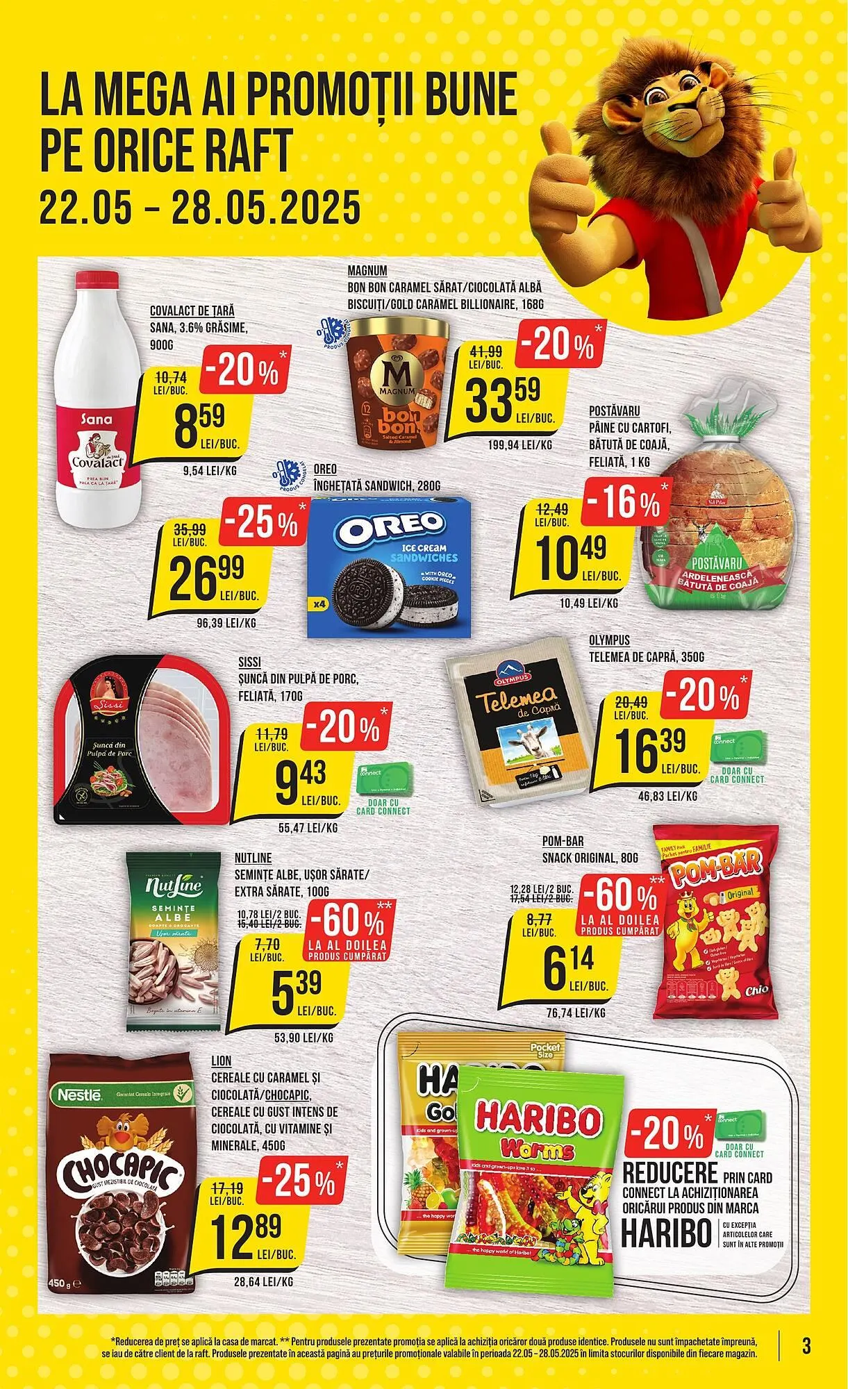 Catalog Catalog Mega Image de la 22 mai până la 28 mai 2025 - Revista Pagina 3