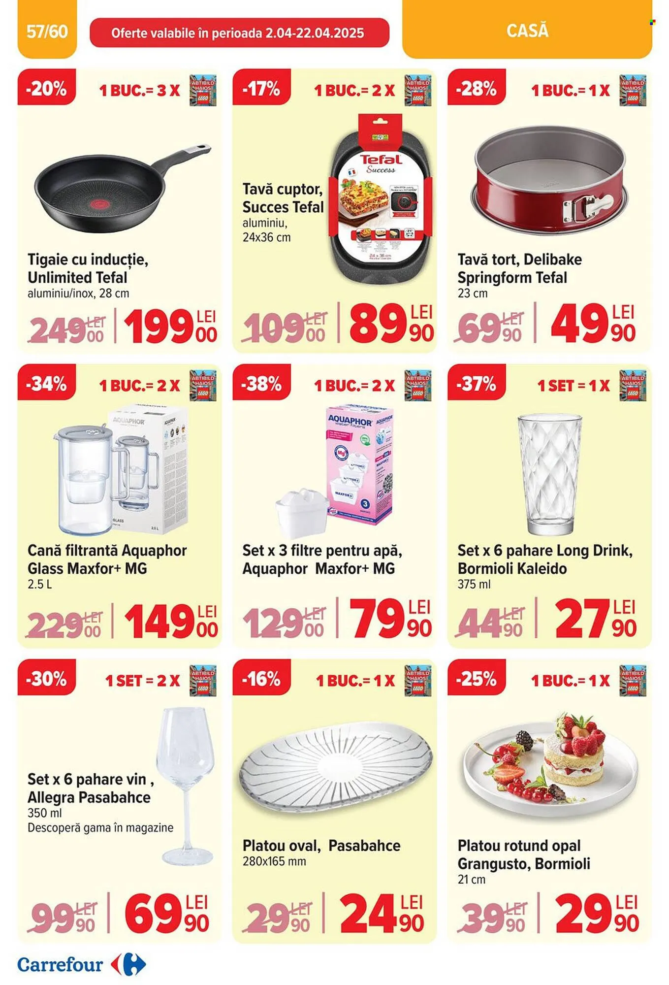 Catalog Catalog Carrefour de la 14 aprilie până la 22 aprilie 2025 - Revista Pagina 56