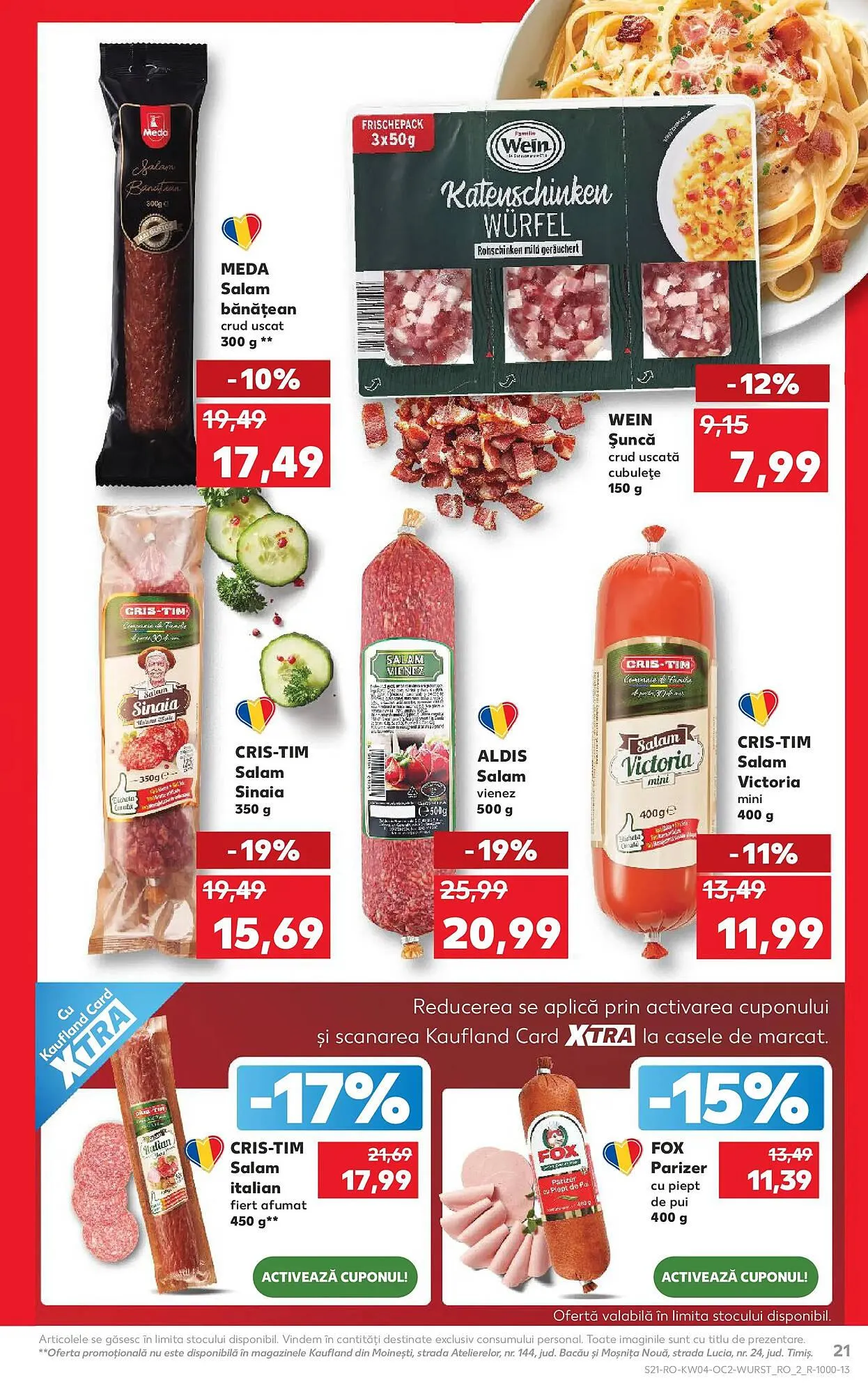 Catalog Catalog Kaufland de la 21 ianuarie până la 27 ianuarie 2026 - Revista Pagina 21