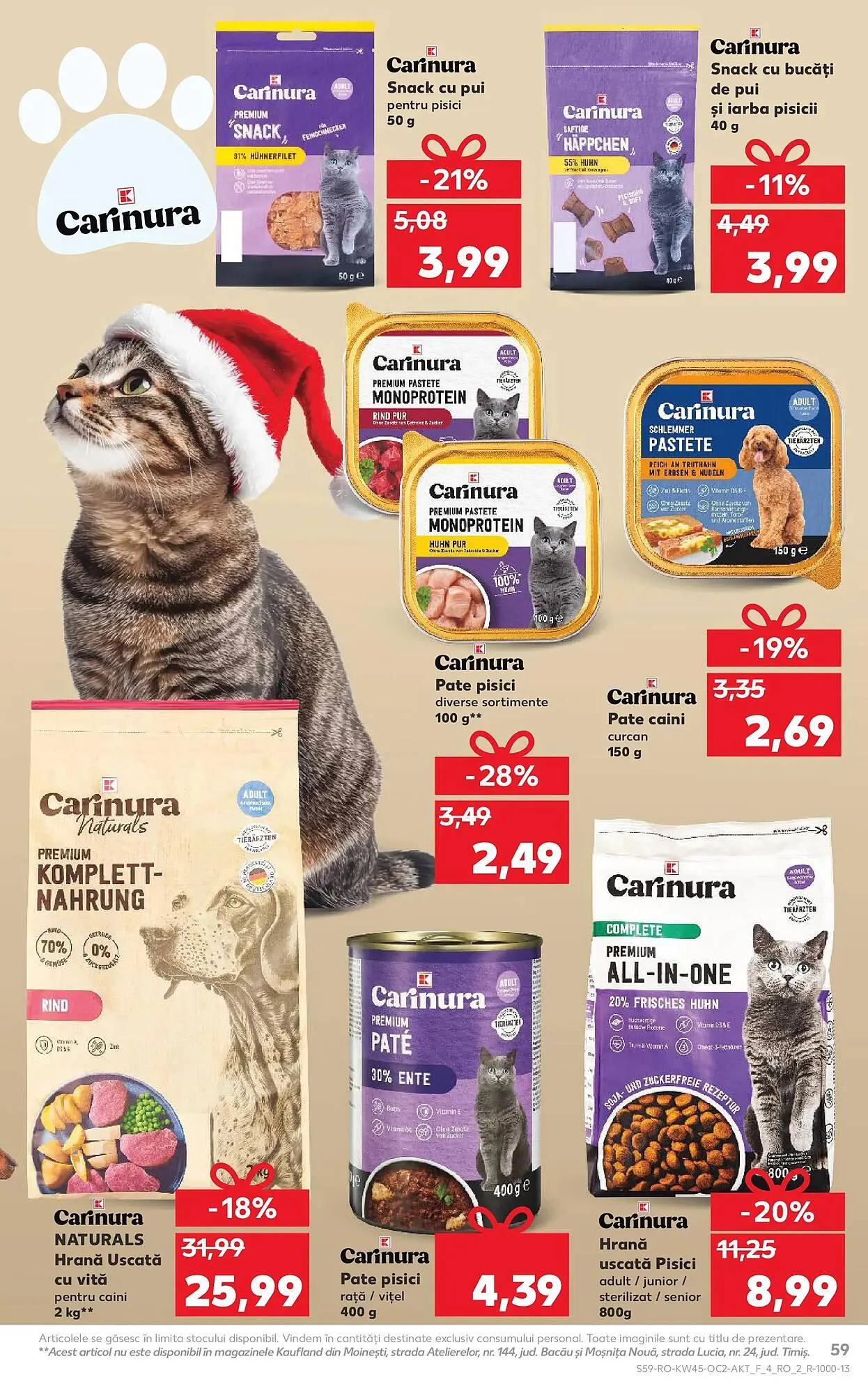 Catalog Catalog Kaufland de la 5 noiembrie până la 11 noiembrie 2025 - Revista Pagina 59