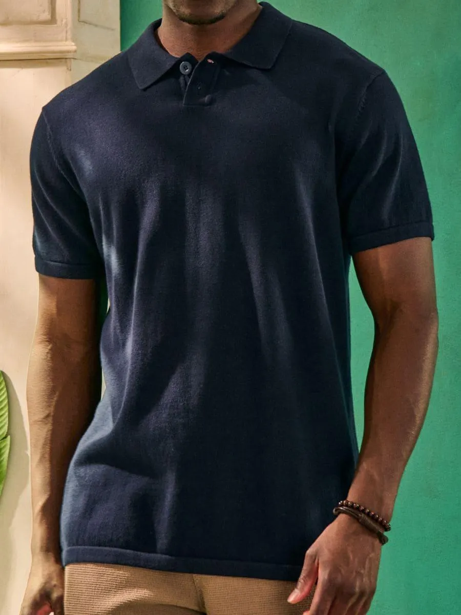 Tricou polo bumbac regular fit