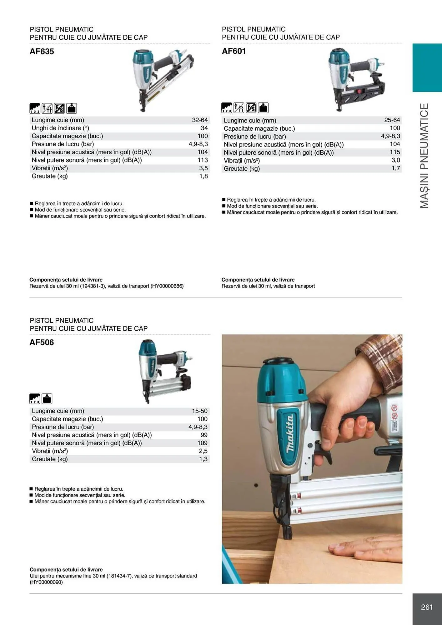 Catalog Catalog Makita de la 28 aprilie până la 31 decembrie 2026 - Revista Pagina 261