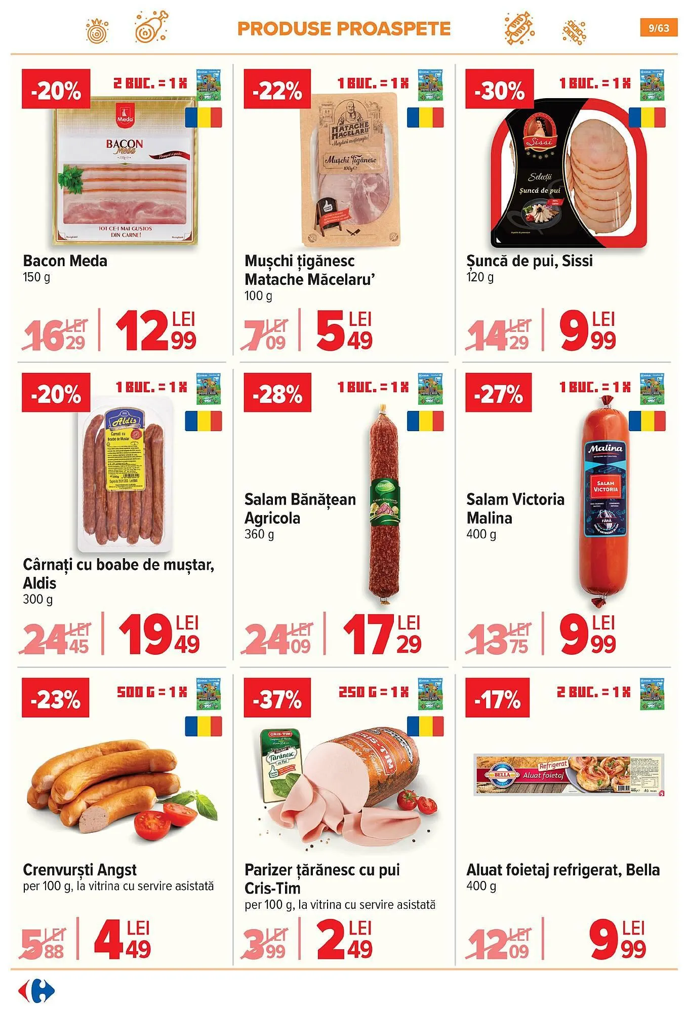 Catalog Catalog Carrefour de la 1 octombrie până la 14 octombrie 2025 - Revista Pagina 10