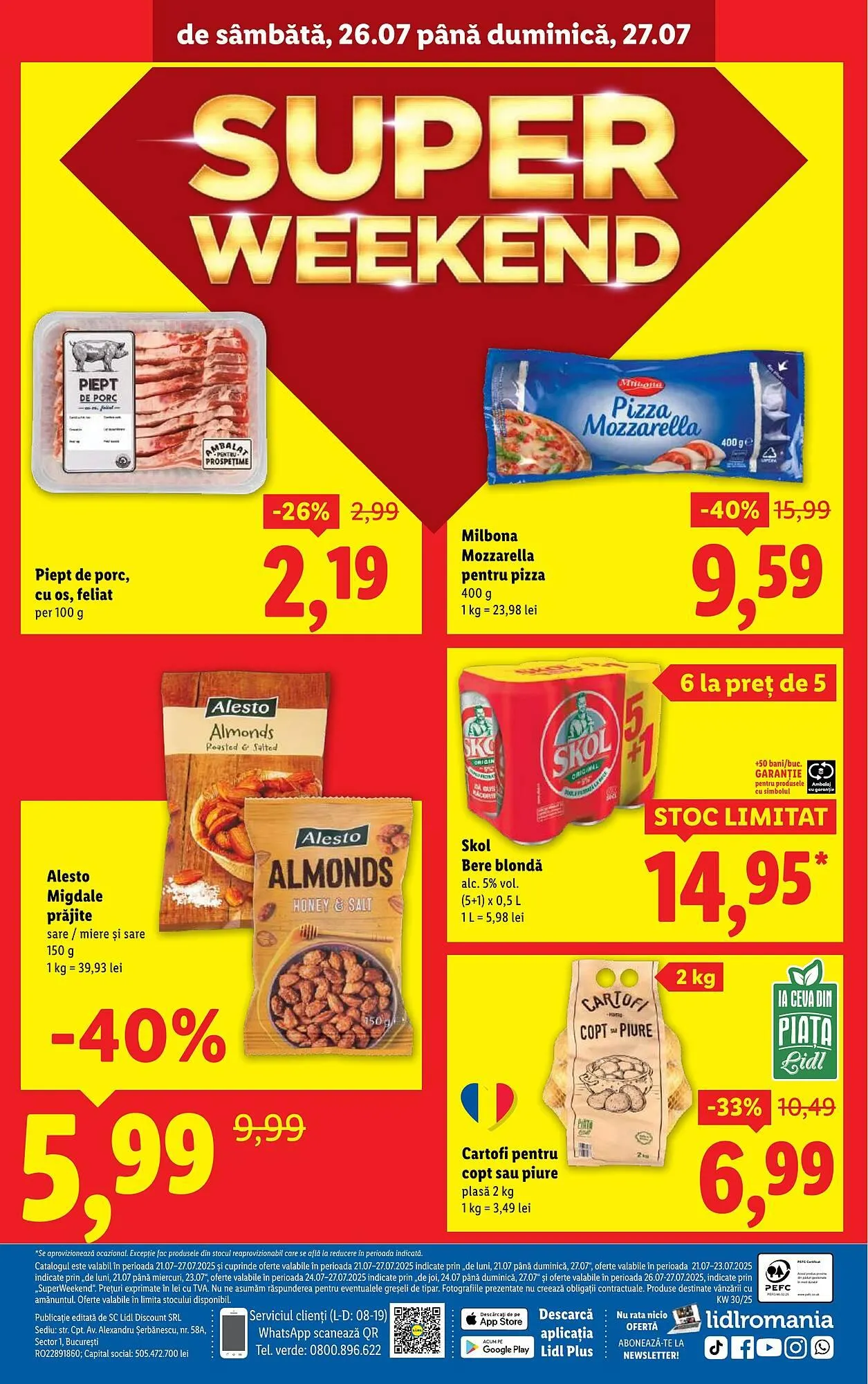 Catalog Catalog Lidl de la 21 iulie până la 27 iulie 2025 - Revista Pagina 74