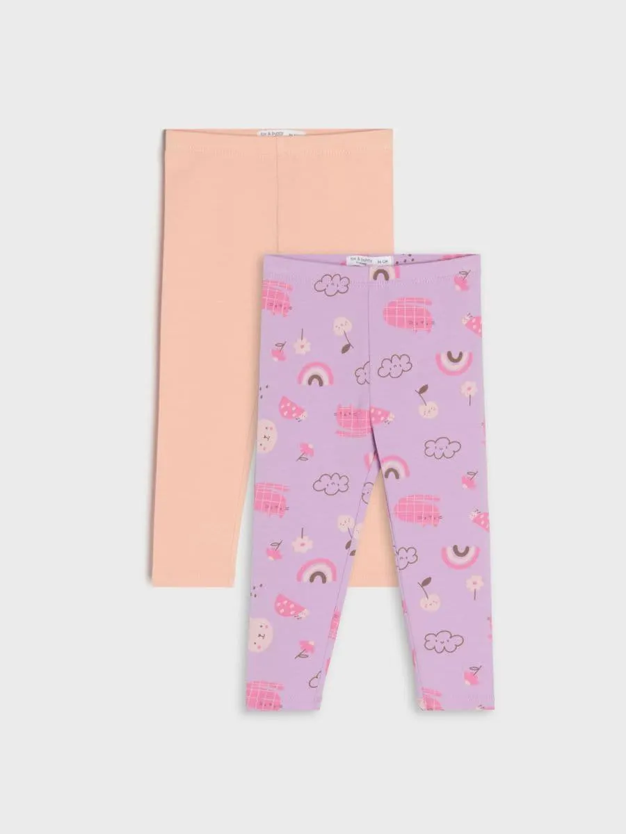 Set de 2 perechi de colanți