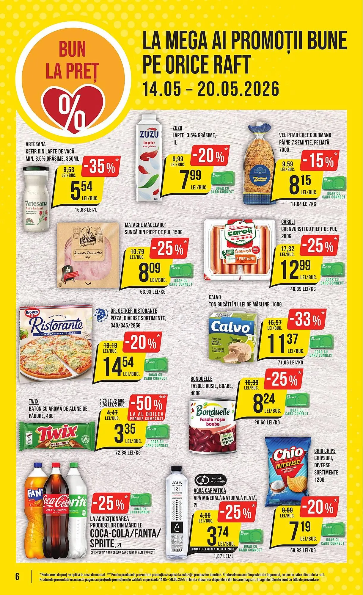 Catalog Catalog Mega Image de la 14 mai până la 20 mai 2026 - Revista Pagina 6