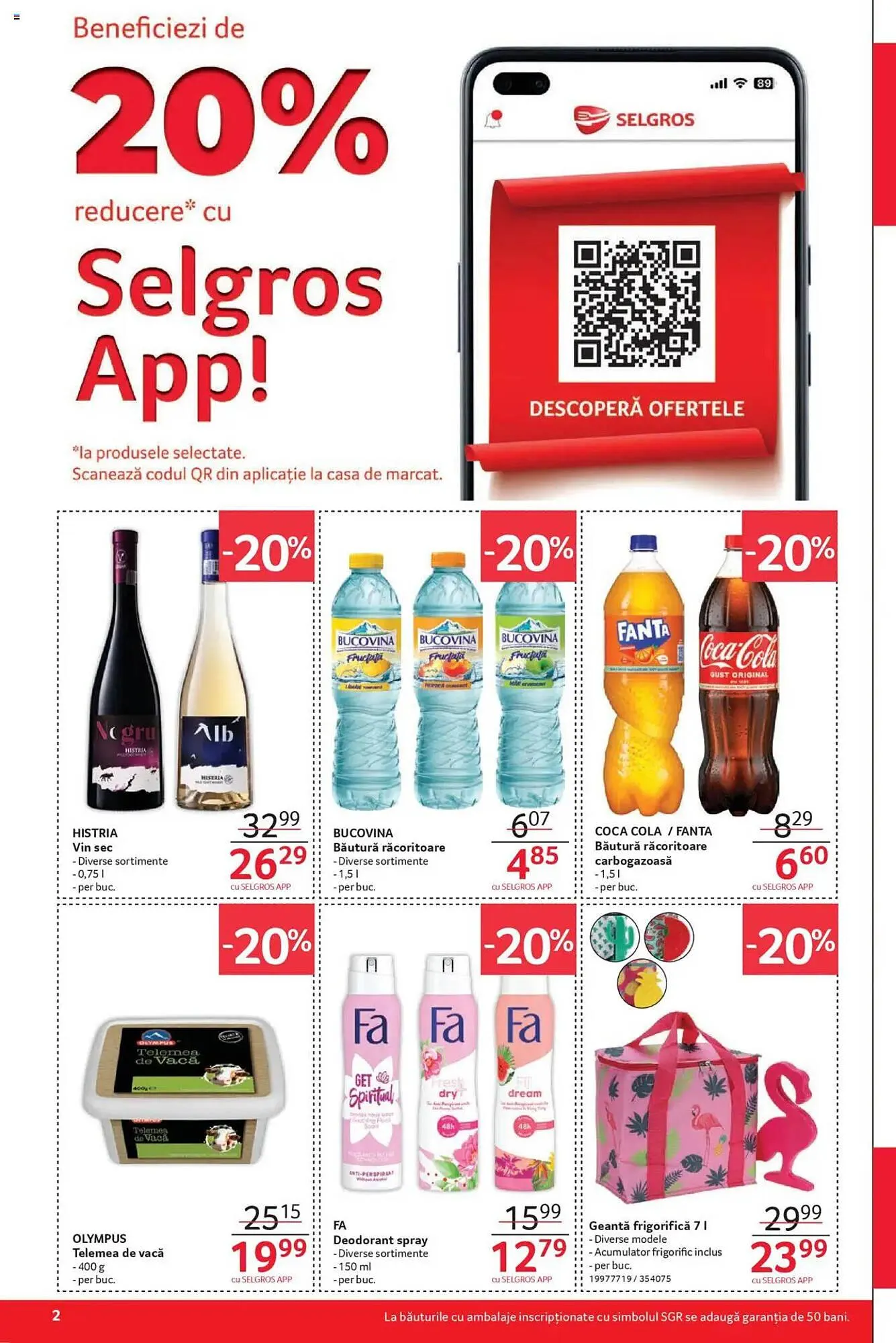 Catalog Catalog Selgros de la 27 iunie până la 10 iulie 2025 - Revista Pagina 2