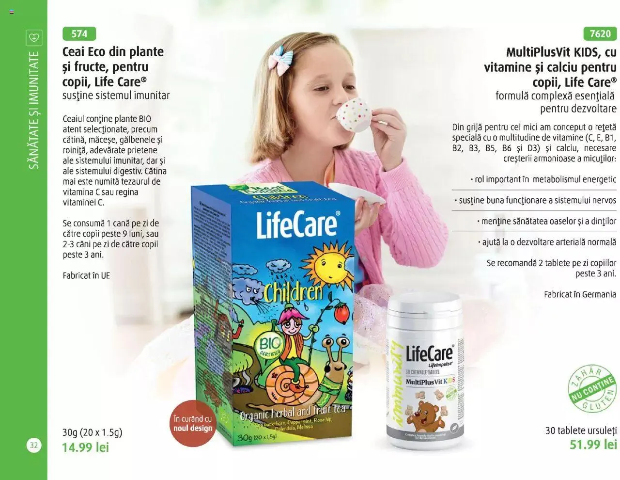 Catalog Catalog Life Care primavara-vara 2023 de la 1 martie până la 31 decembrie 2023 - Revista Pagina 34