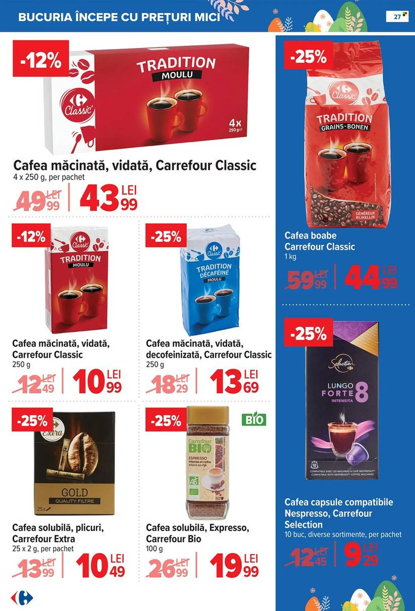 Catalog Catalog Carrefour de la 25 martie până la 14 aprilie 2026 - Revista Pagina 27