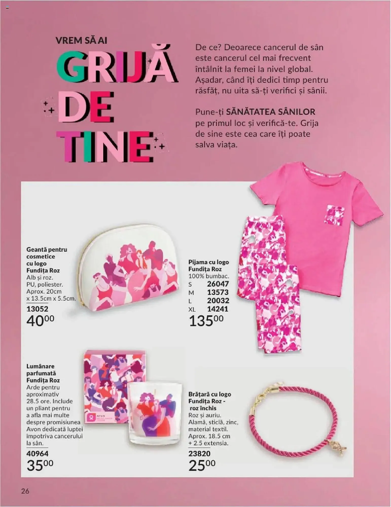 Catalog Catalog Avon de la 1 aprilie până la 30 aprilie 2025 - Revista Pagina 26