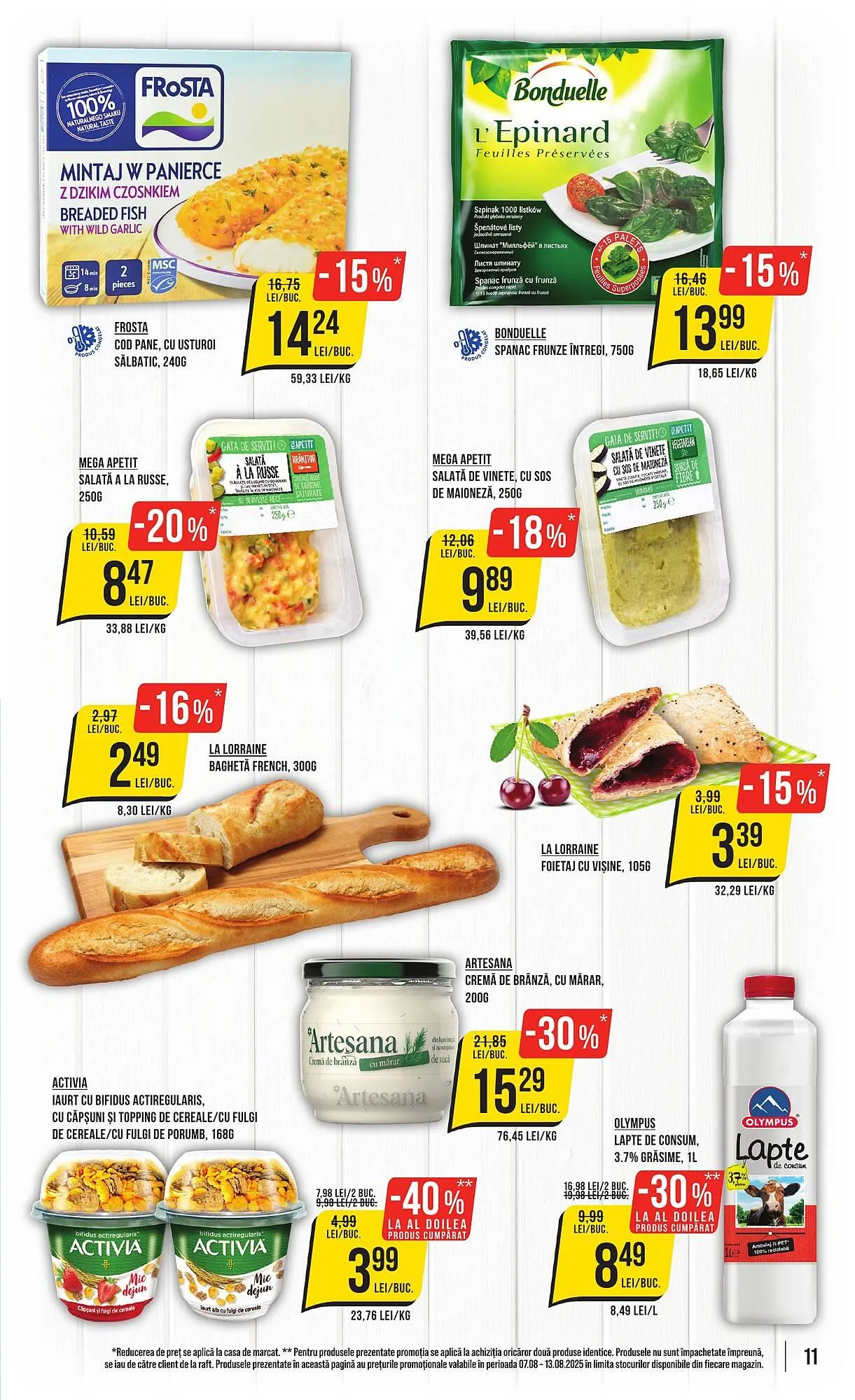 Catalog Catalog Mega Image de la 7 august până la 13 august 2025 - Revista Pagina 11