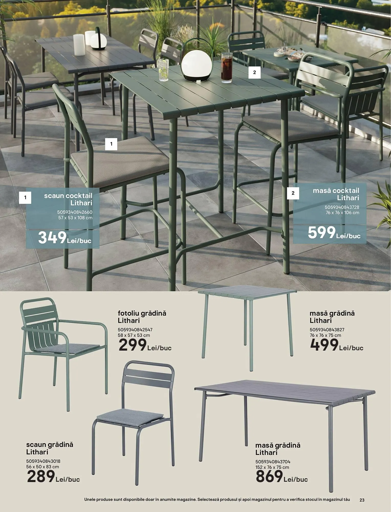 Catalog Catalog Brico Depôt de la 9 mai până la 22 aprilie 2025 - Revista Pagina 23