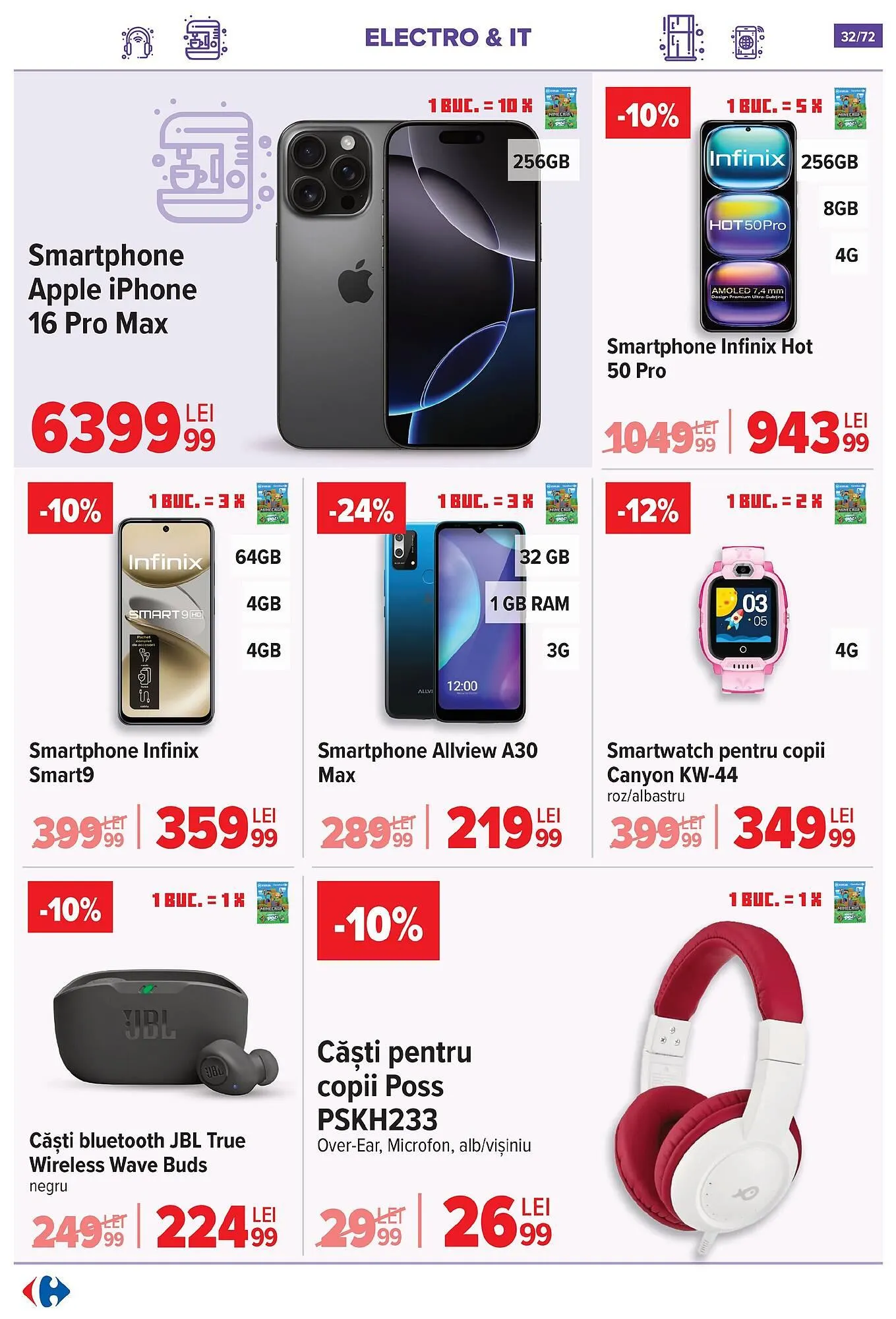 Catalog Catalog Carrefour de la 15 octombrie până la 4 noiembrie 2025 - Revista Pagina 33