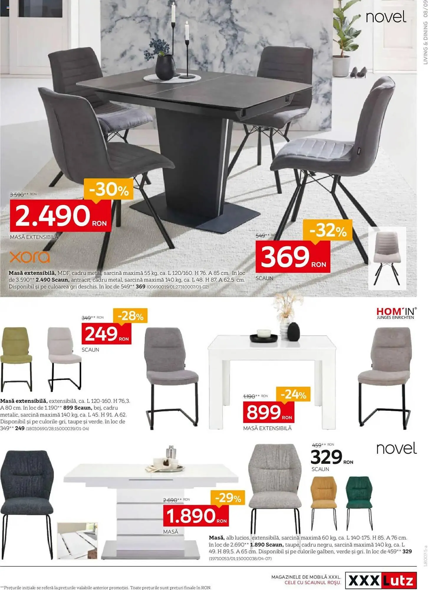 Catalog Catalog XXXLutz de la 29 iunie până la 27 iulie 2025 - Revista Pagina 9