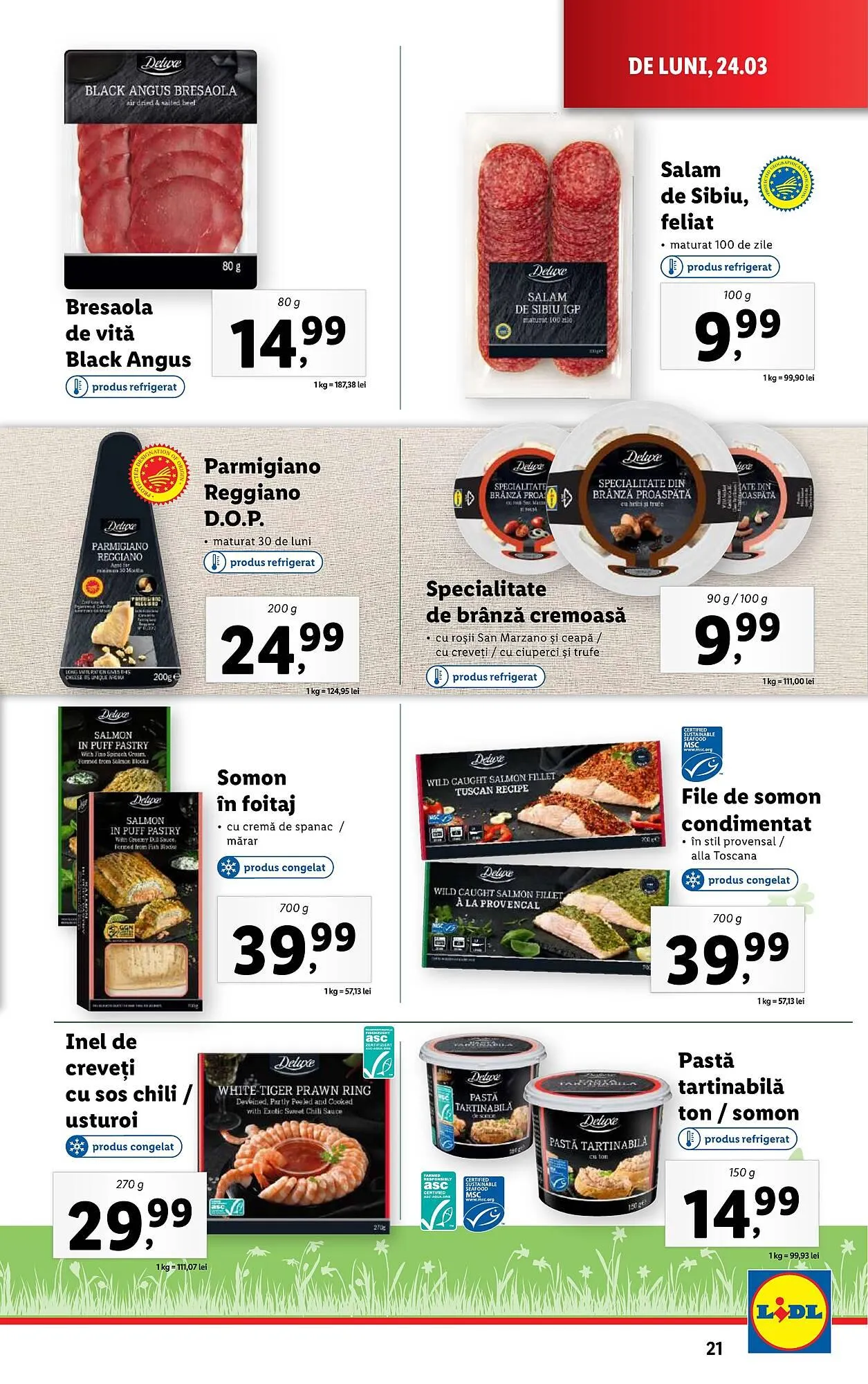 Catalog Catalog Lidl de la 24 martie până la 30 martie 2025 - Revista Pagina 21