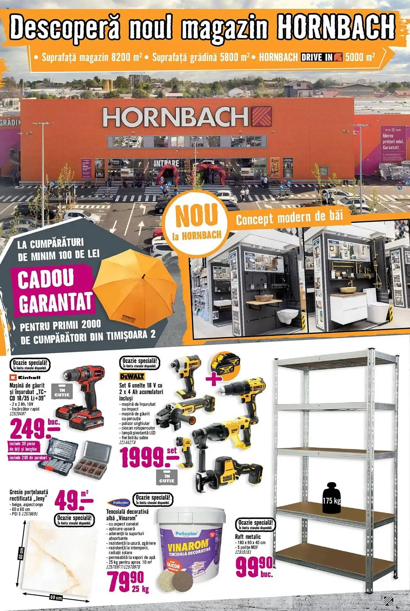 Catalog Magazine Hornbach de la 1 octombrie până la 31 octombrie 2025 - Revista Pagina 3