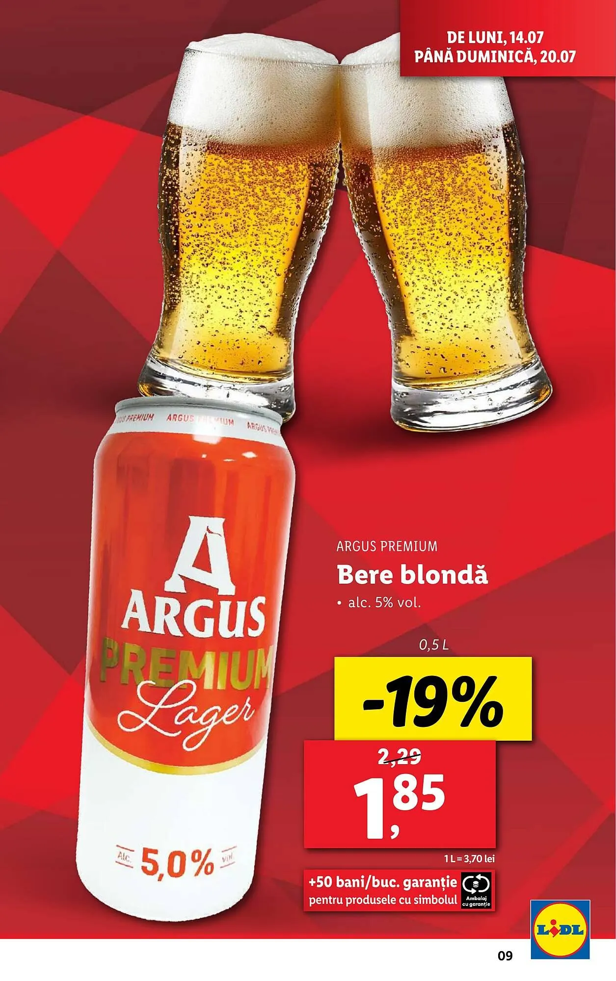 Catalog Catalog Lidl de la 14 iulie până la 20 iulie 2025 - Revista Pagina 9